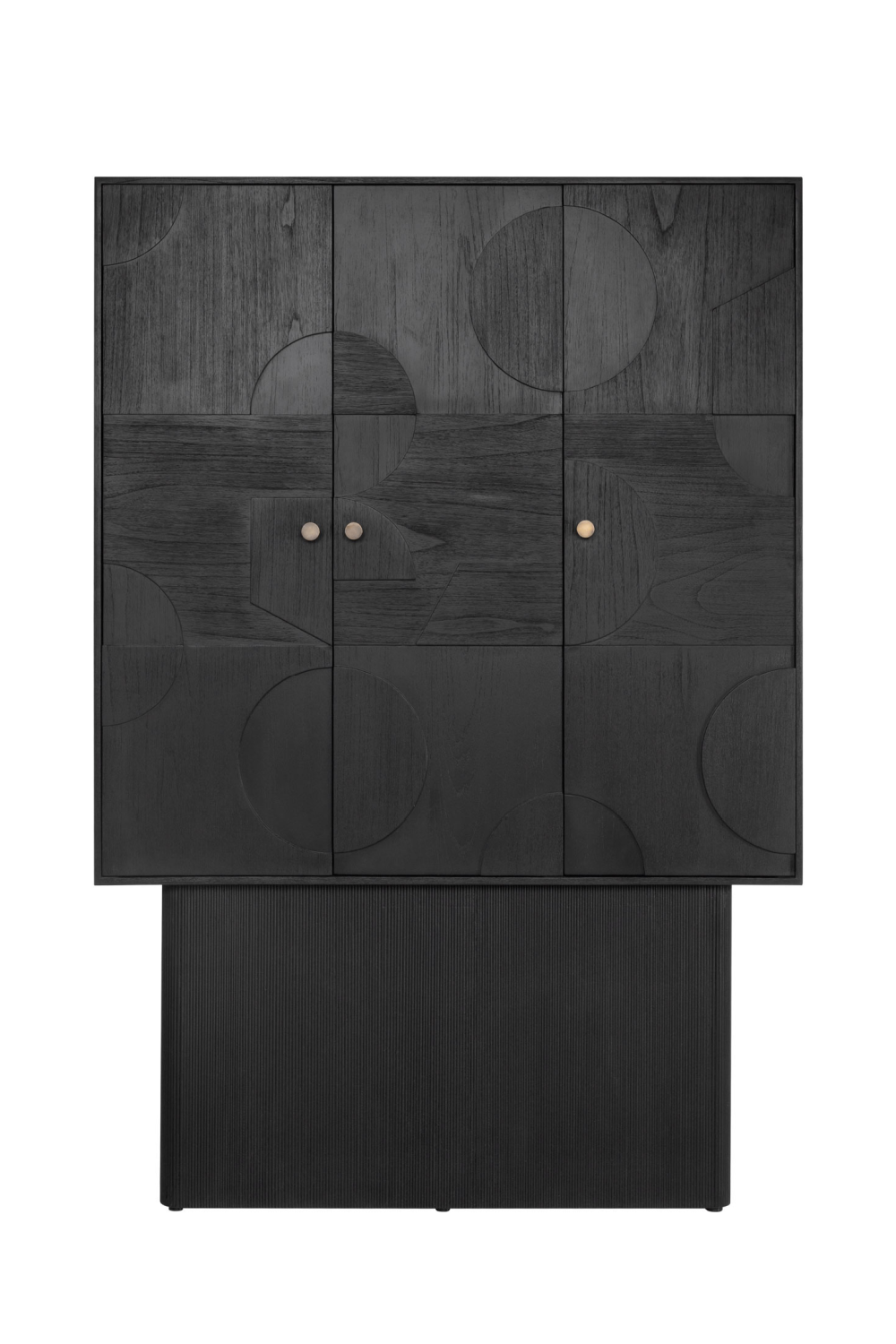 Geometrical Patterned Wooden Cabinet | Versmissen Zulgo、mySite、neckold