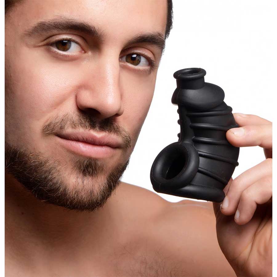 Silicone 4 Inch Soft Body Chastity Cage for Men、mySite、bottomscart