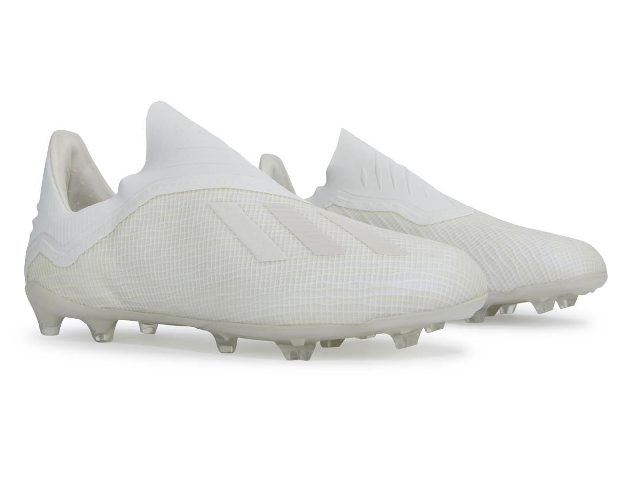 adidas Kids X 18+ FG Off White、mySite、noshort