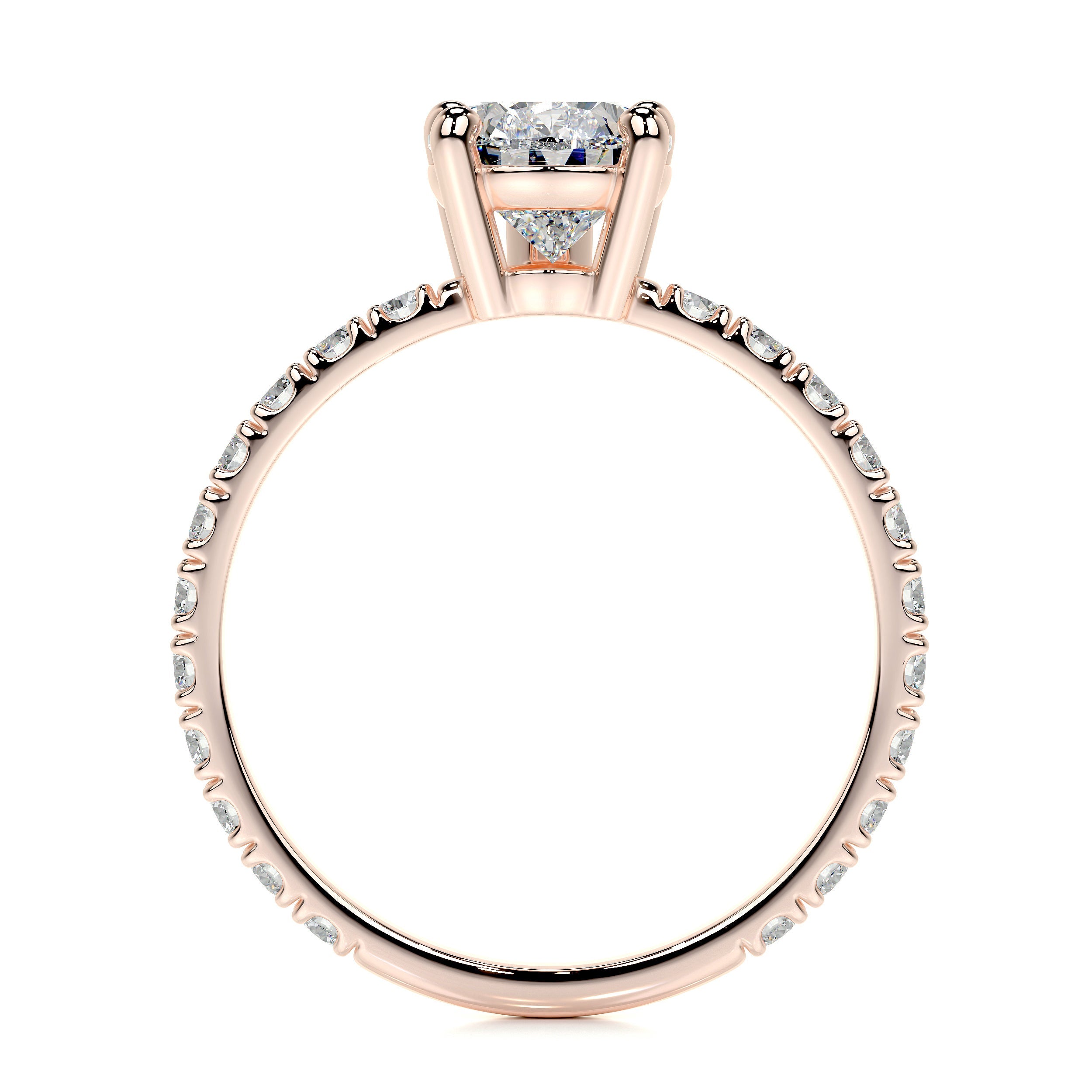 Hailey Lab Grown Diamond Ring -14K Rose Gold、mySite、hinf8tx79