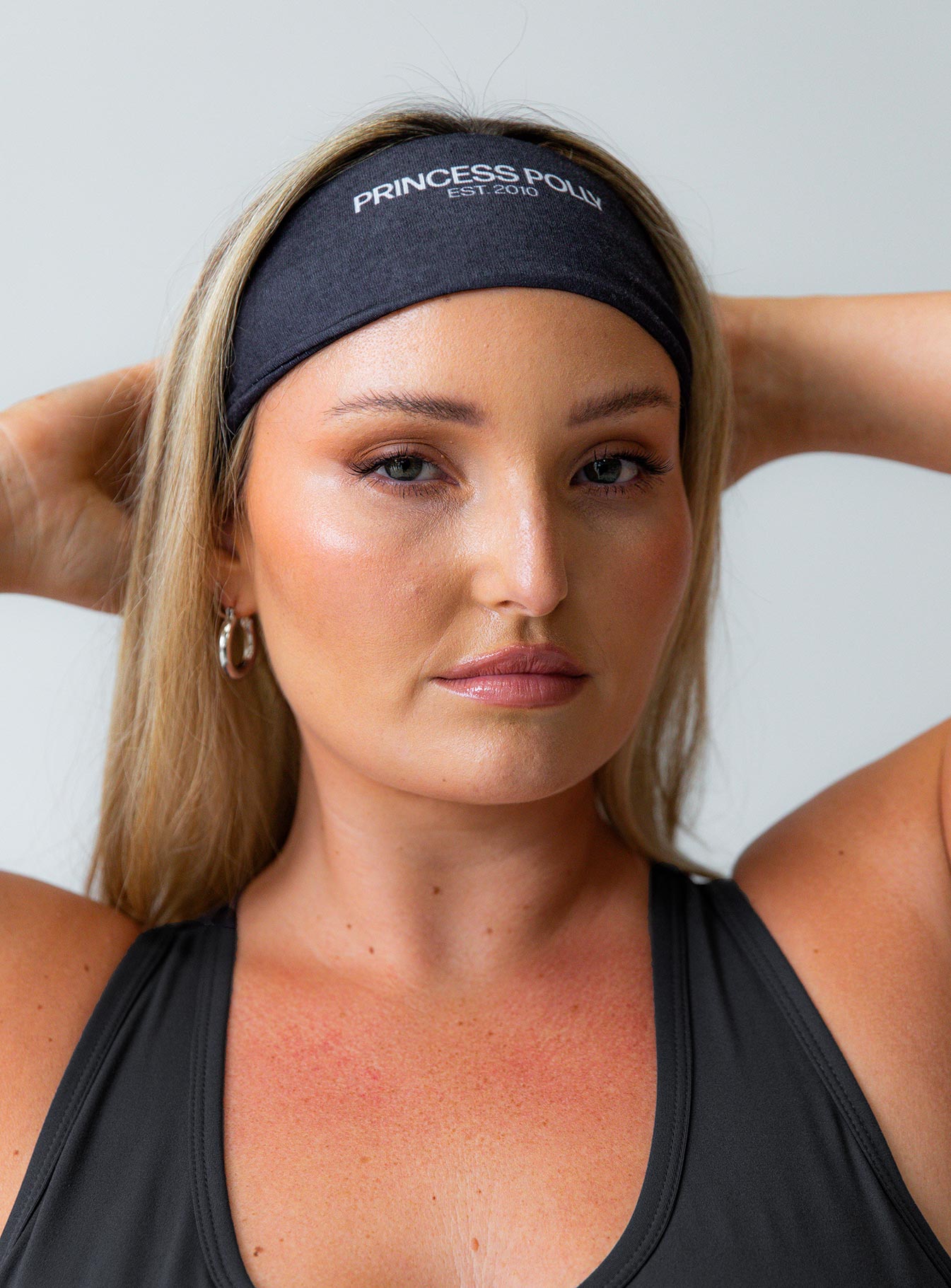 Princess Polly Headband Black、mySite、solidvoid