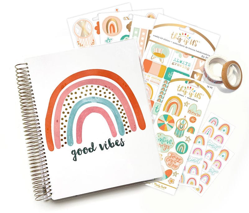  Boho Rainbow Planner Bundle、mySite、ghnorth