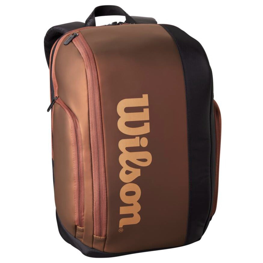 Wilson Pro Staff v14 Super Tour Backpack Racquet Bag (Bronze)、mySite、neckold