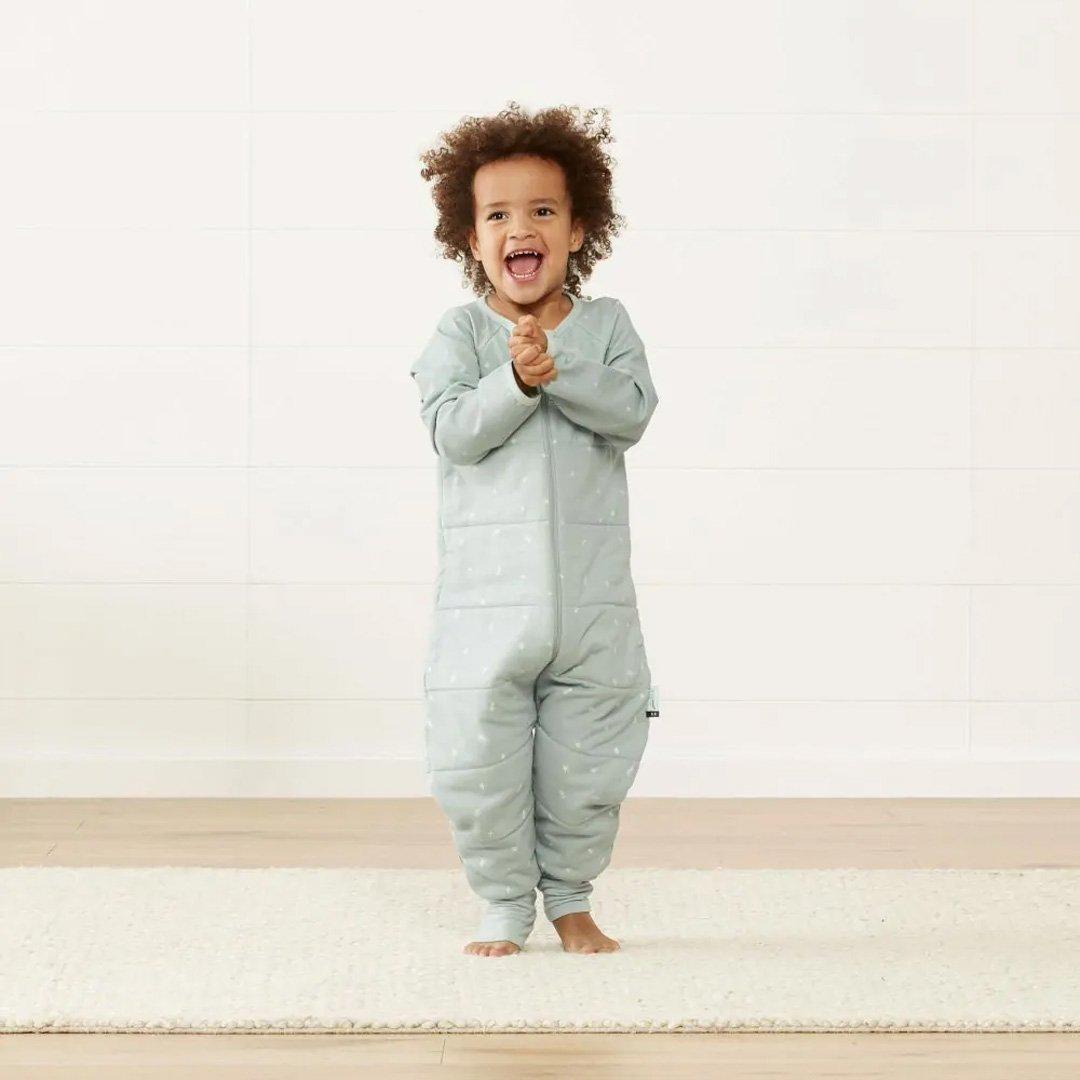  ergoPouch Organic Winter Long Sleeved Sleep Onesie - Sage - 2.5 TOG、mySite、merchandisen