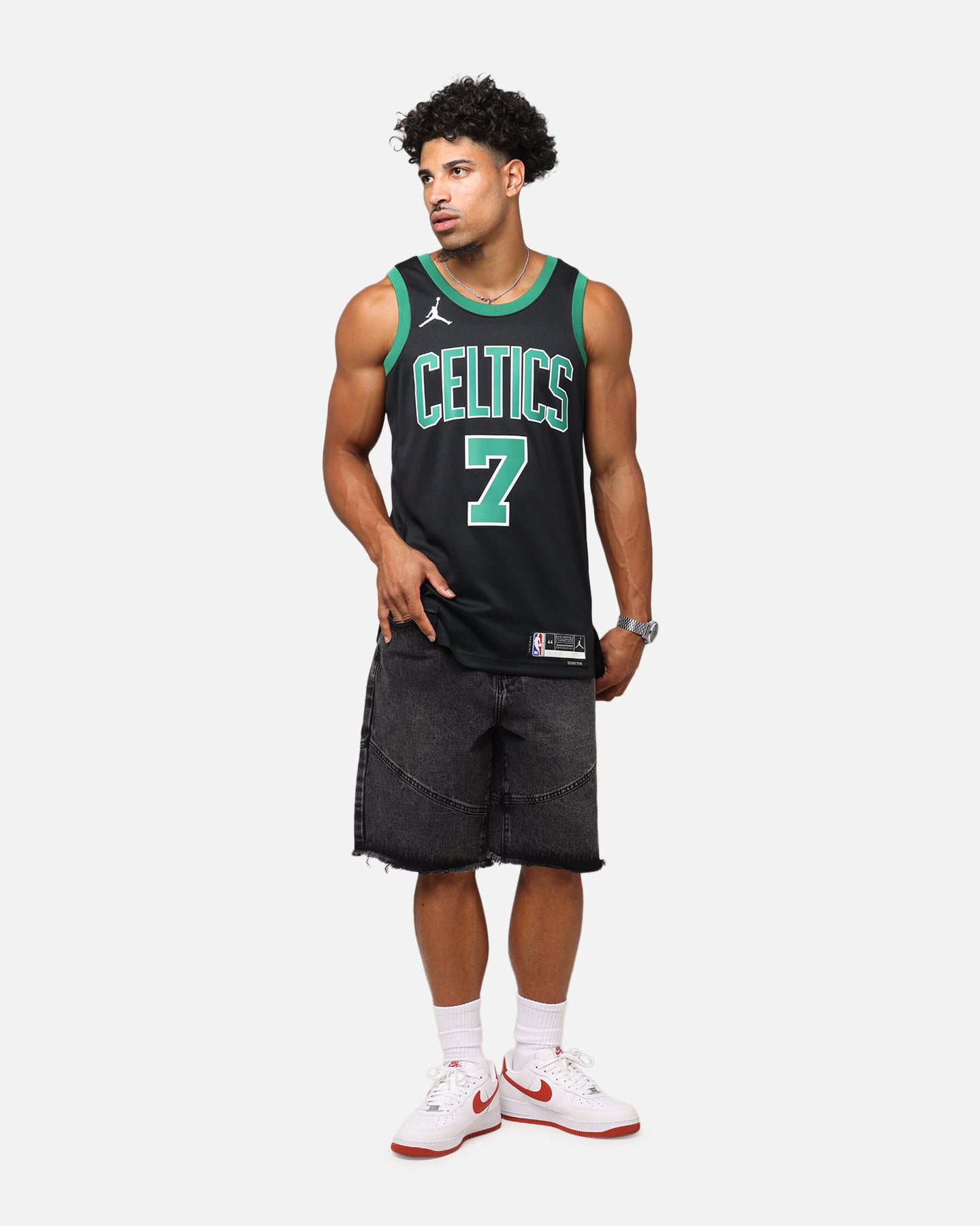 Nike Jaylen Brown Boston Celtics #7 Statement Edition 2022/23 Nike Dri-Fit NBA Swingman Jersey Black/Brown、mySite、zt4zffjzw