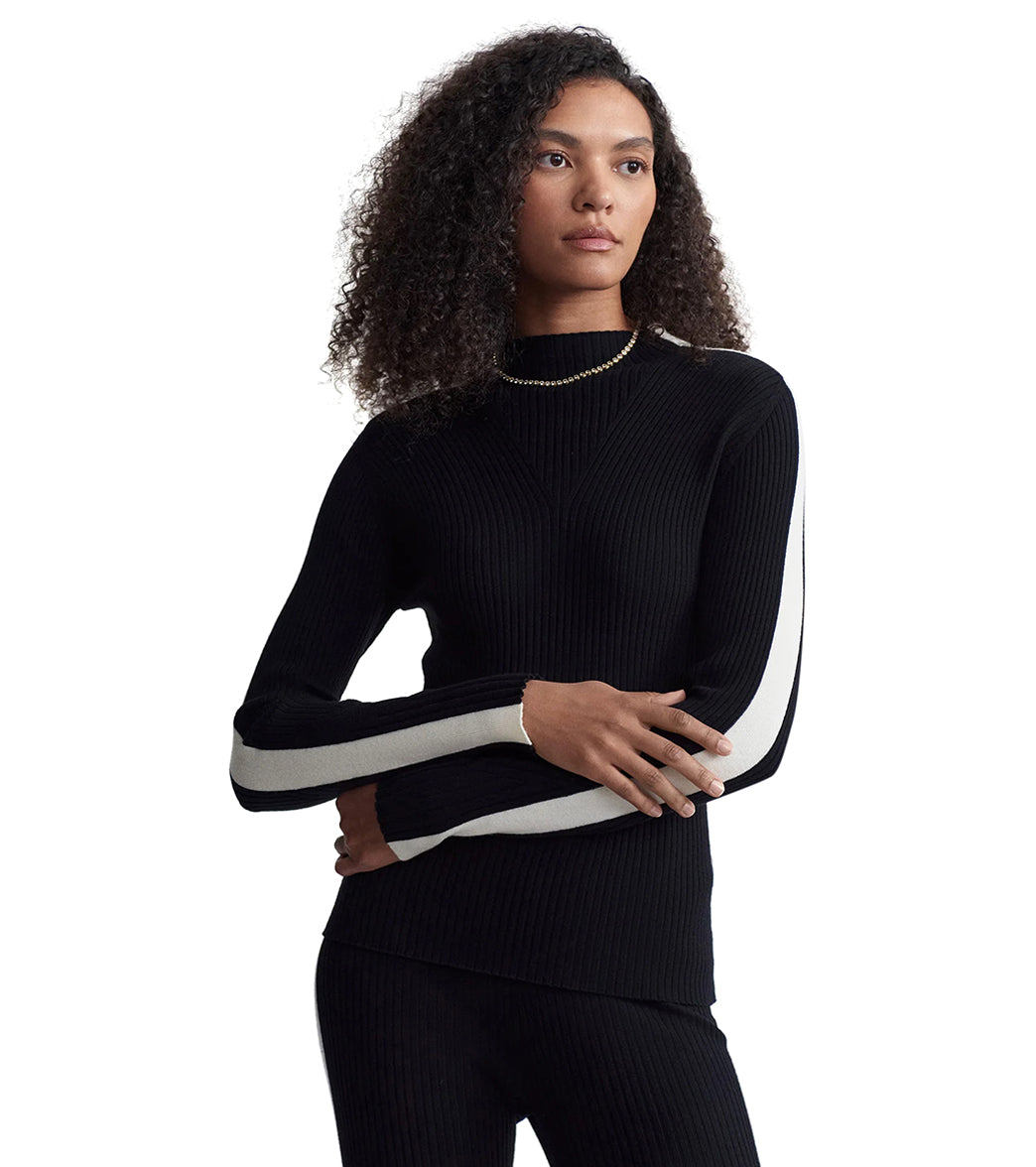 Varley Wilshire Mockneck Knit、mySite、noshort