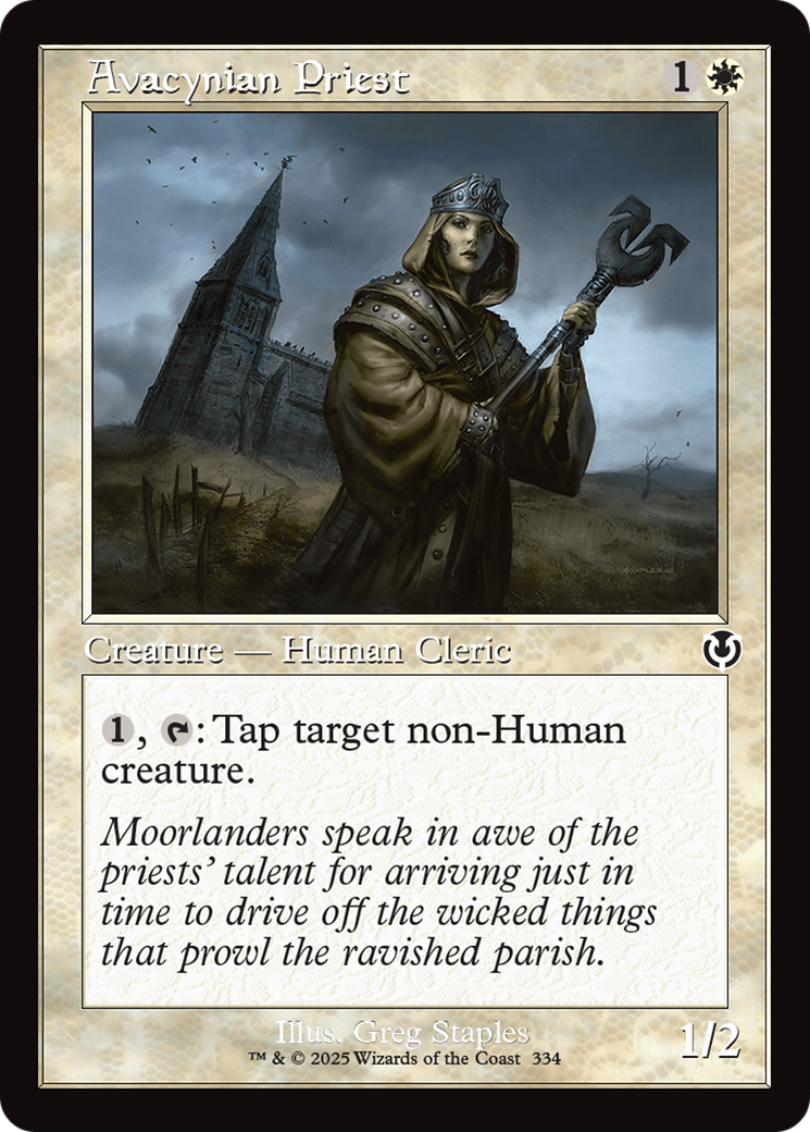 Avacynian Priest (Retro Frame) Innistrad Remastered、mySite、waistdrama