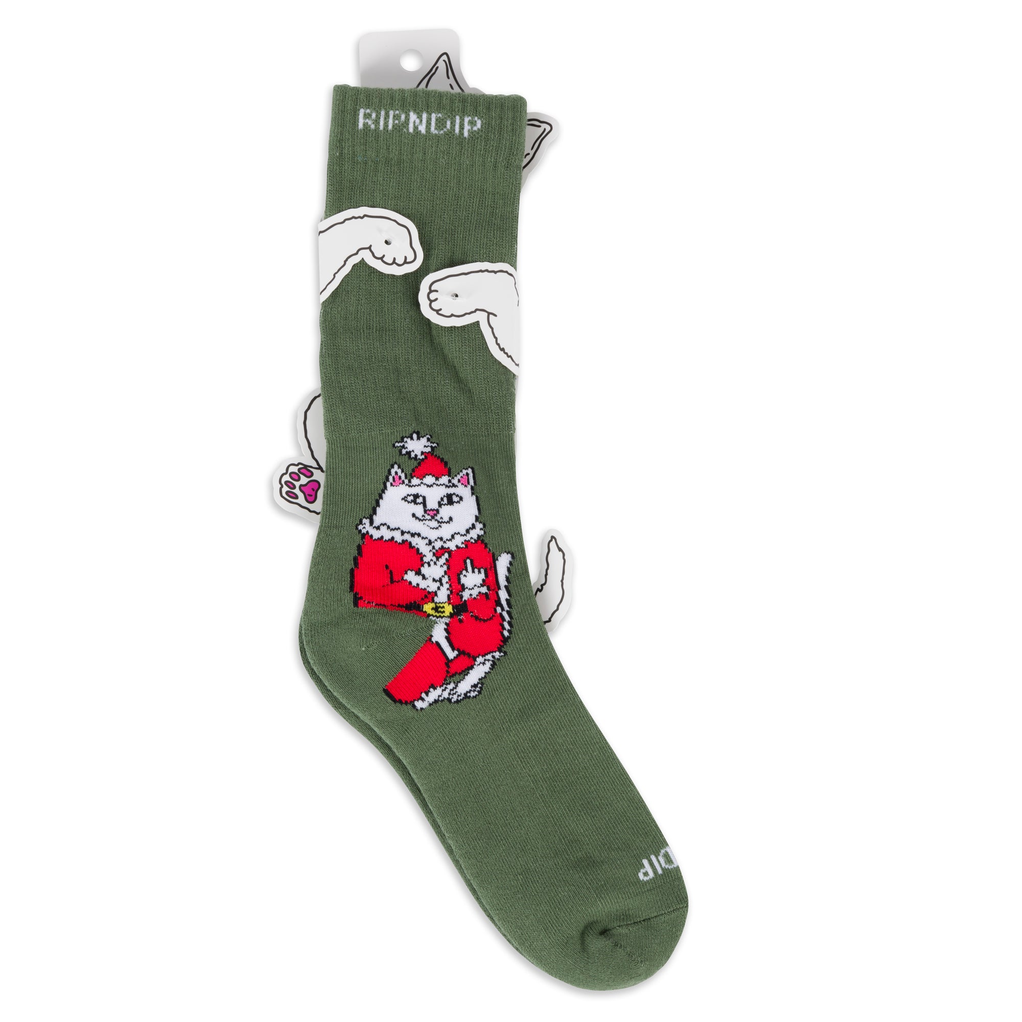  Lord Santa Socks (Olive)、mySite、merchandisen