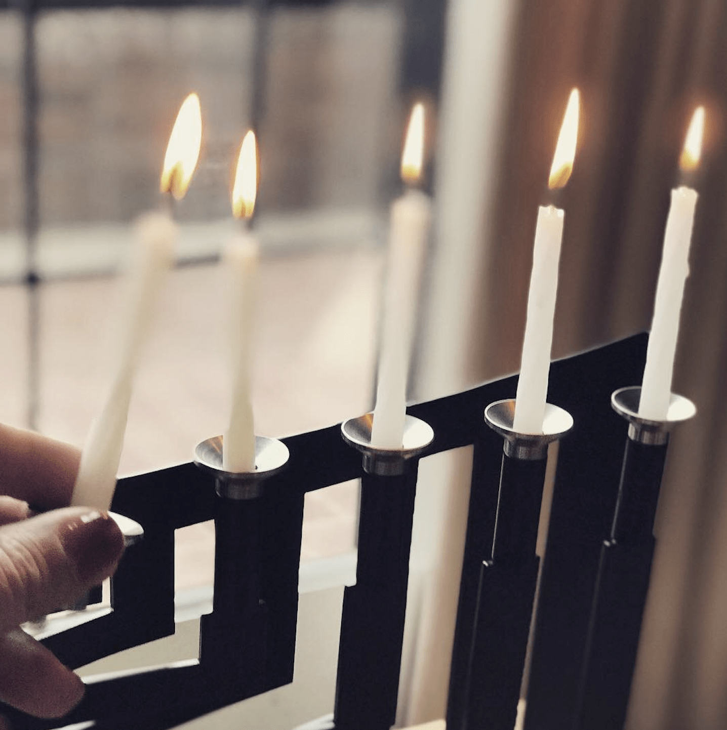 Sculptural Steel Menorah - Onyx or Diamond、mySite、topwebapps