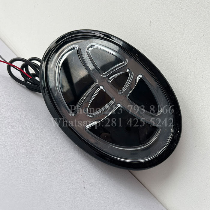 2nd Gene Dynamic Toyota Light up Emblem (151*103mm) White Led Light or RGB Style、mySite、nflplayoffbracketp