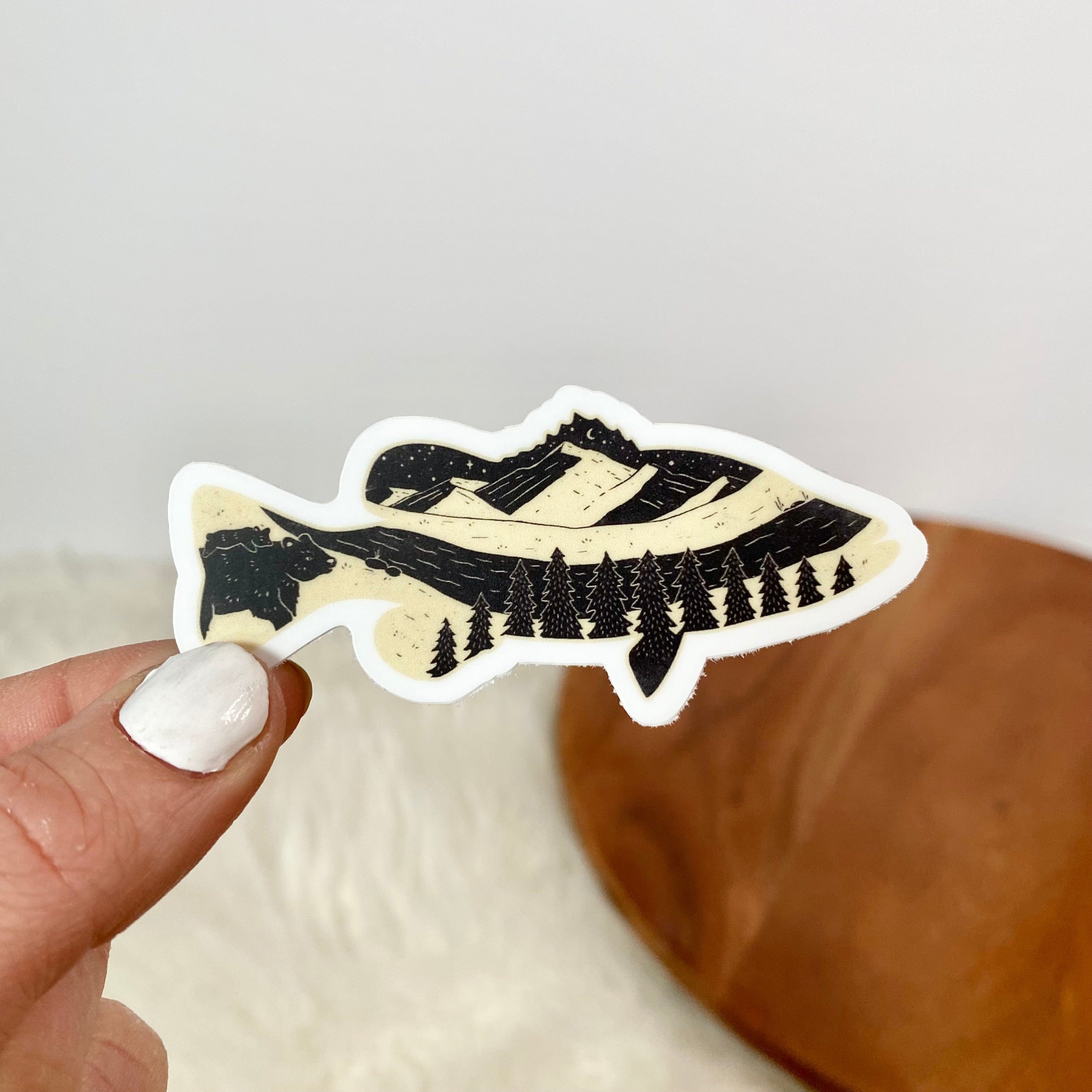  Fish And Nature Sticker、mySite、ghnorth