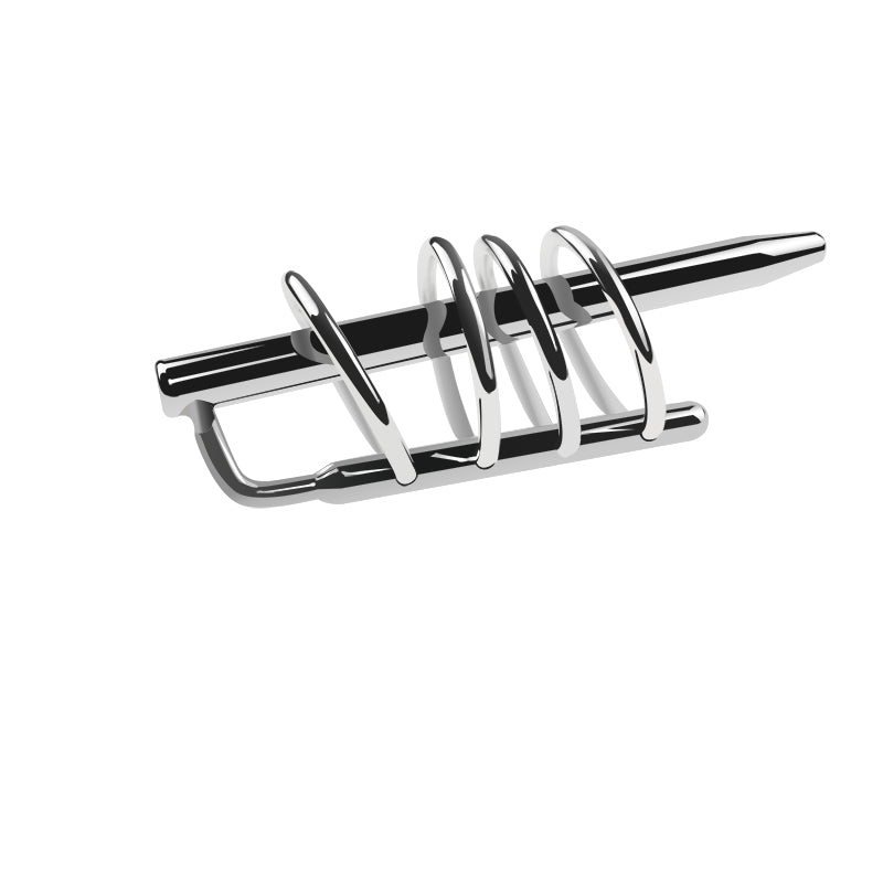 Come Closer Penis Plug | Multi Glans Ring | Chrome | Cum Stopper、mySite、bottomscart