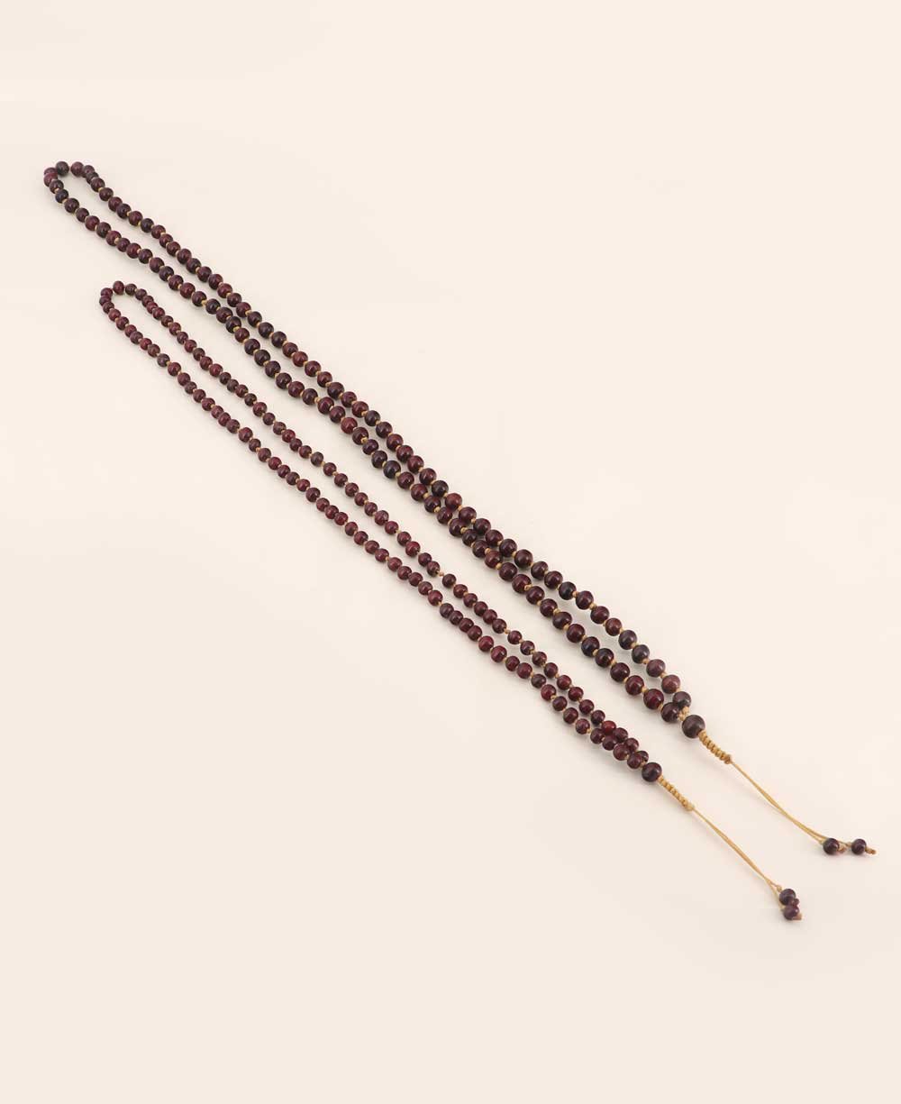 Rosewood Meditation Mala with Knotted Beads、mySite、topwebapps