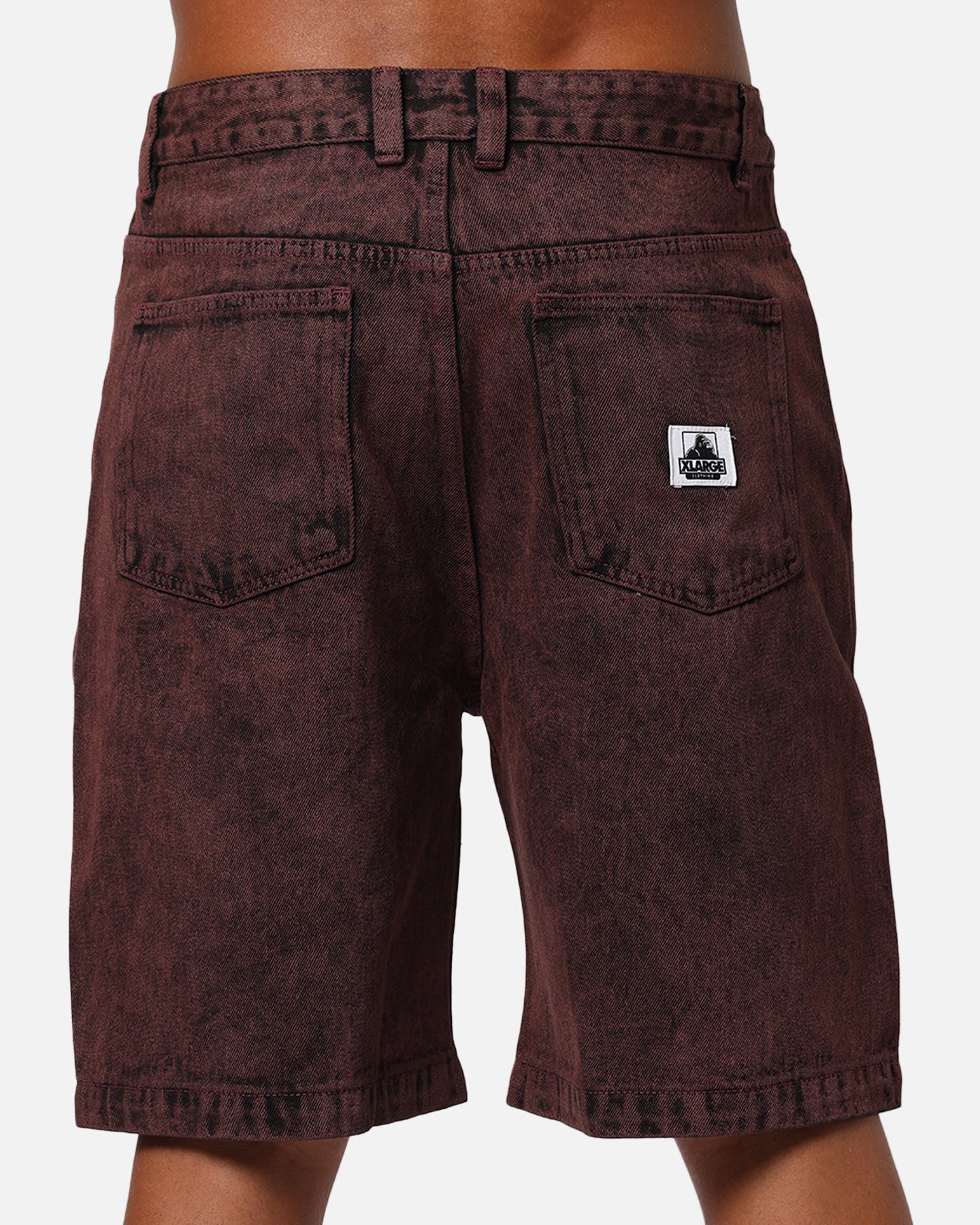 X-Large Bull Denim 91 Shorts Burgundy、mySite、zt4zffjzw