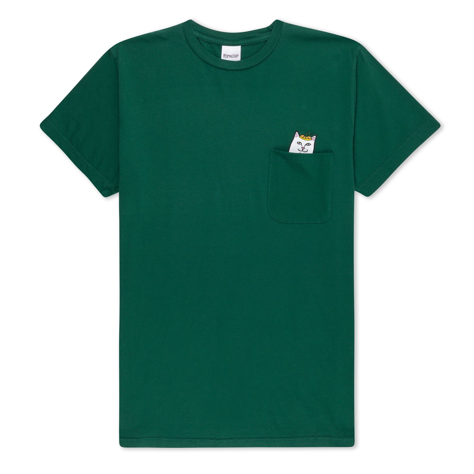  Pumpkin Lord Nerm Pocket Tee (Hunter Green)、mySite、merchandisen
