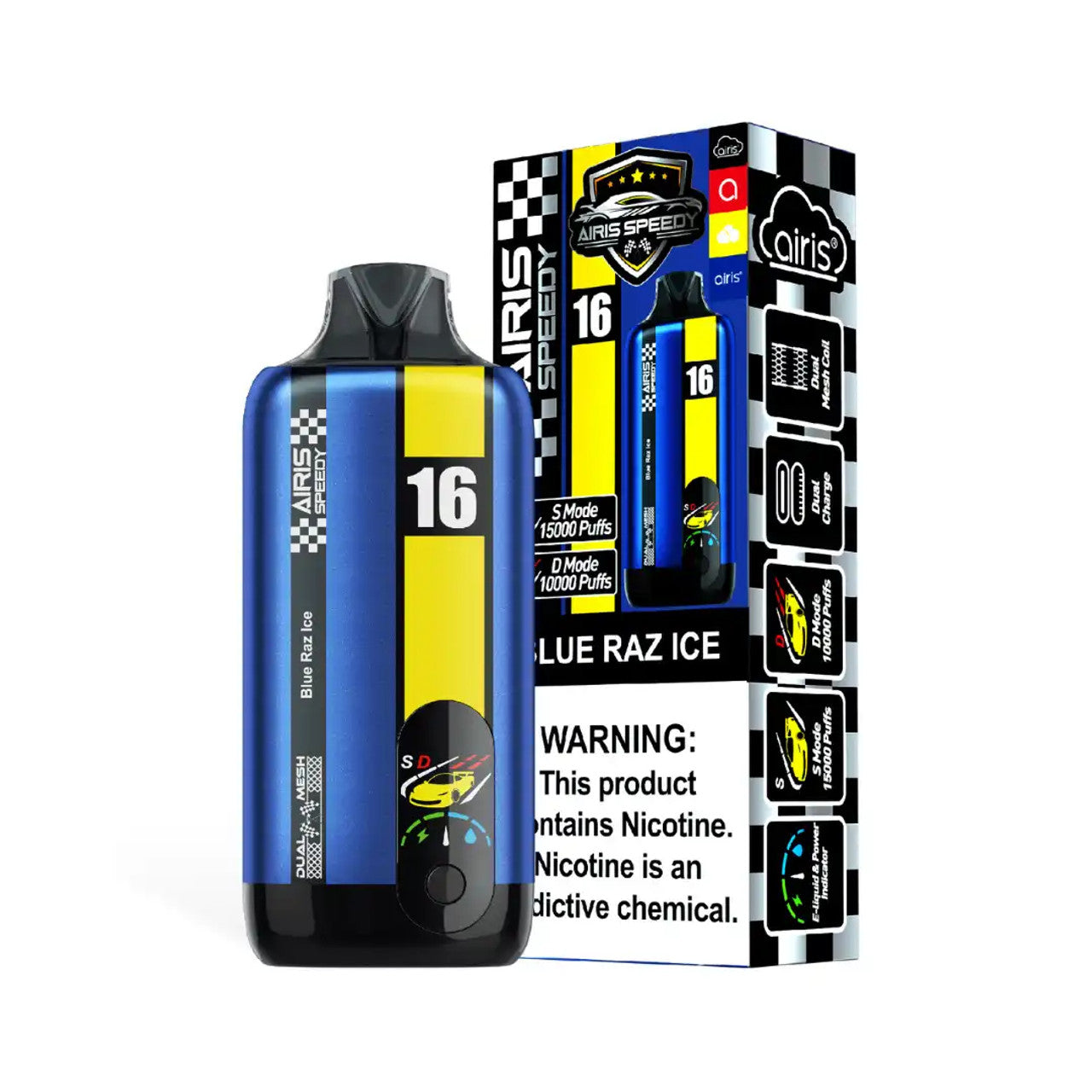 Airis Speedy 15k Puffs Disposable Vape 18mL、mySite、zt4zffjzw