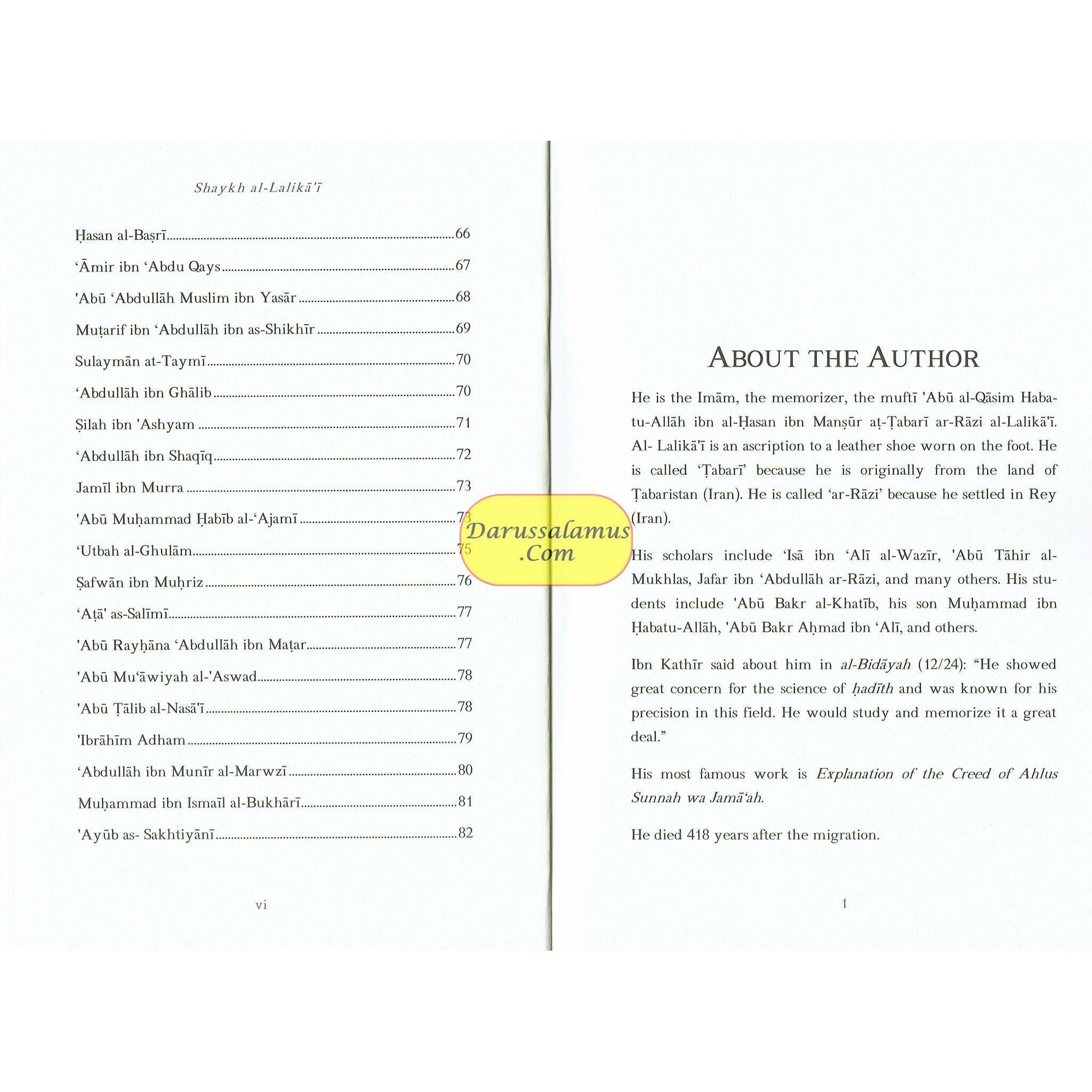 Extraordinary Occurrences from the Allies of Allah By Imam Al lalikai、mySite、topwebapps