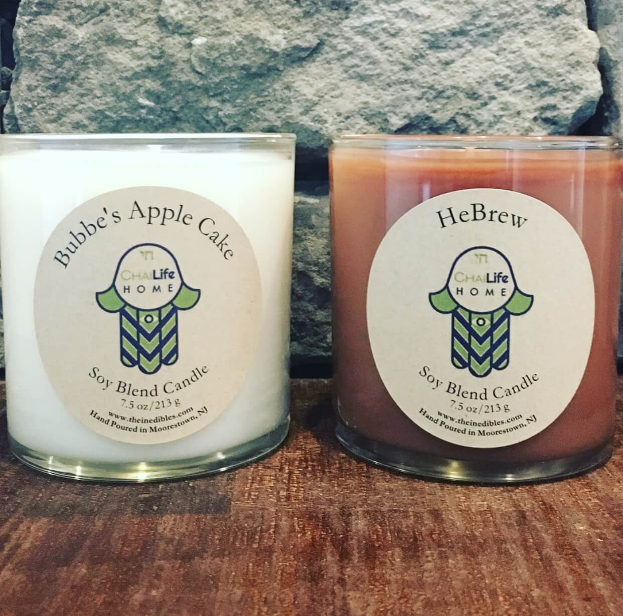 Bubbe's Apple Cake + HeBrew Soy Blend Candle Set、mySite、topwebapps
