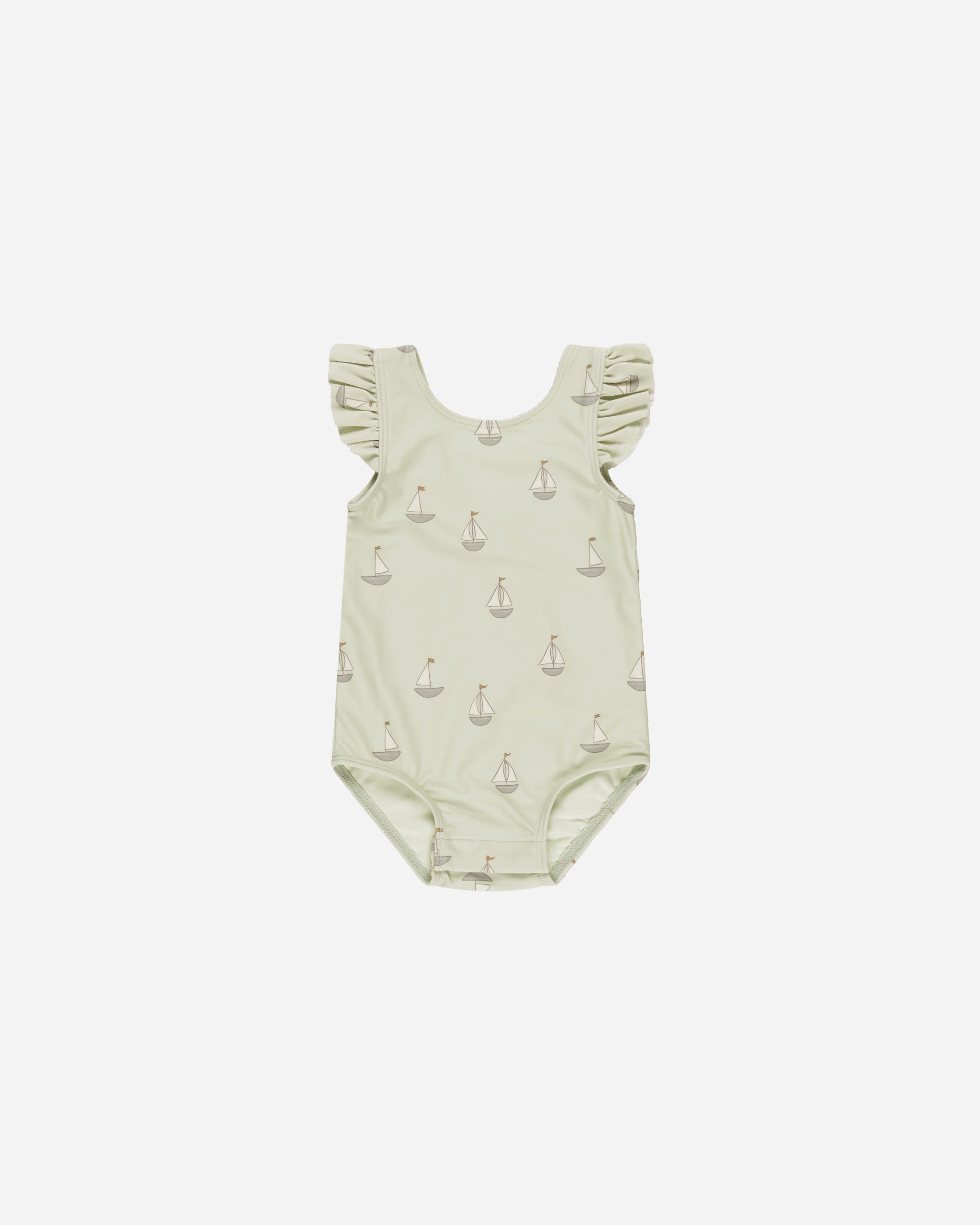  Scoop Back One-Piece || Sailboats、mySite、layawaytickets