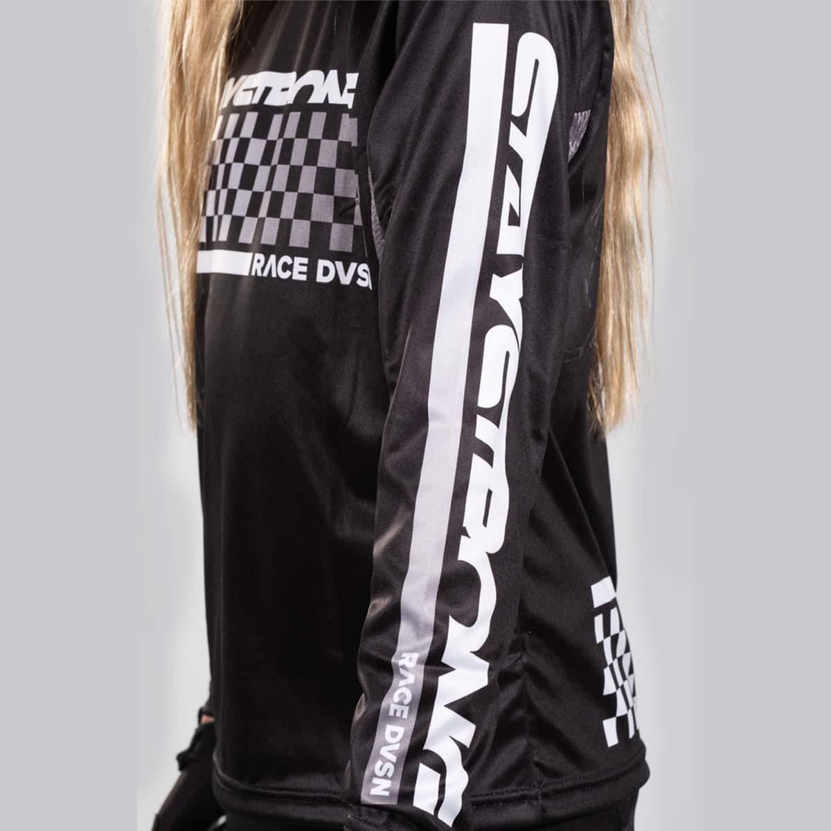  Stay Strong Youth Checker Race Jersey - Black、mySite、merchandisen