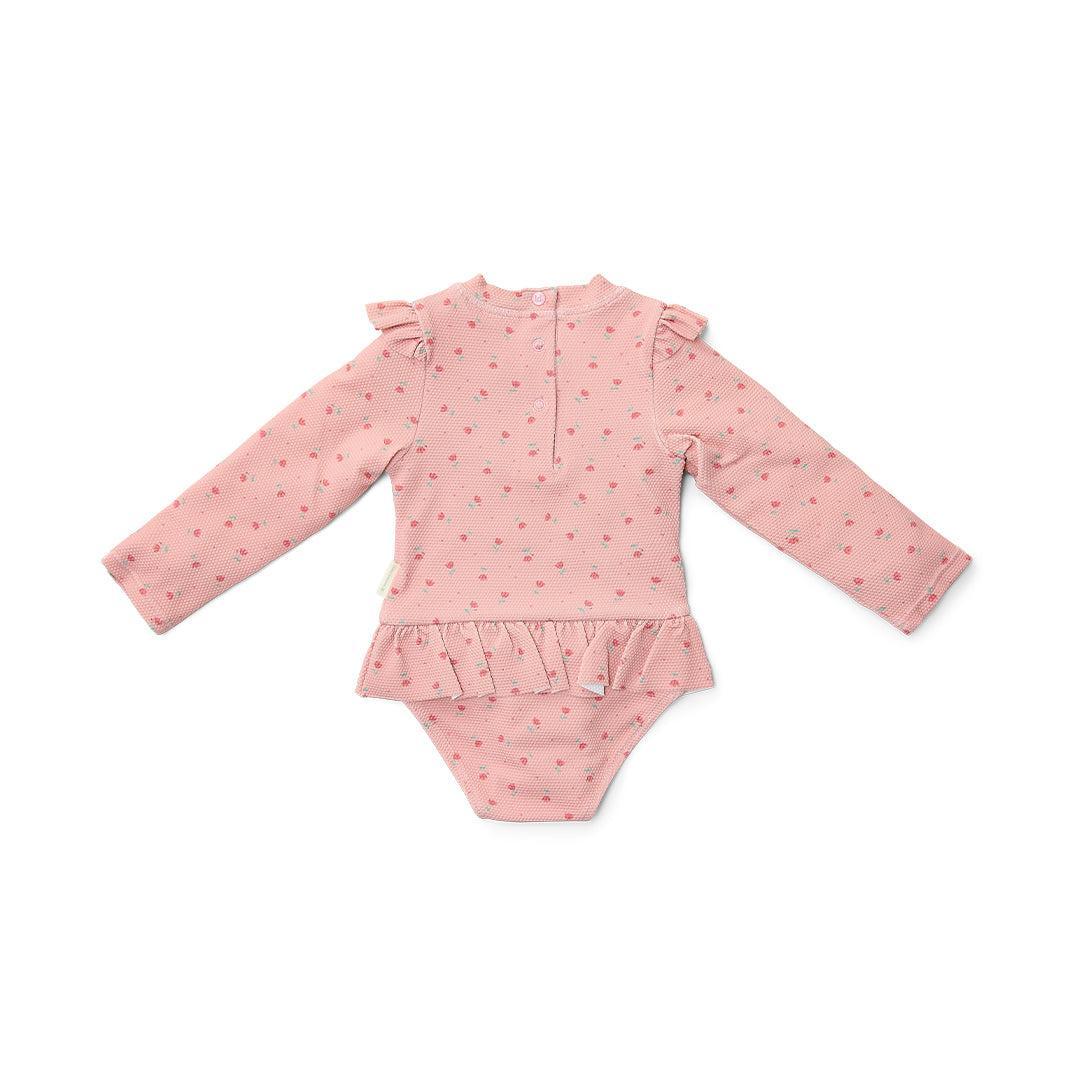  Little Dutch Bathing Suit Long Sleeves - Sunny Flowers Blush、mySite、merchandisen