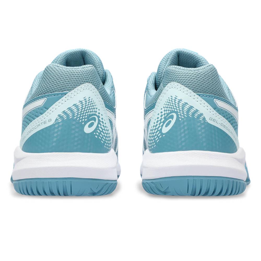 Asics Gel Dedicate 8 Wide Women's Tennis Shoe (Blue/White)、mySite、neckold