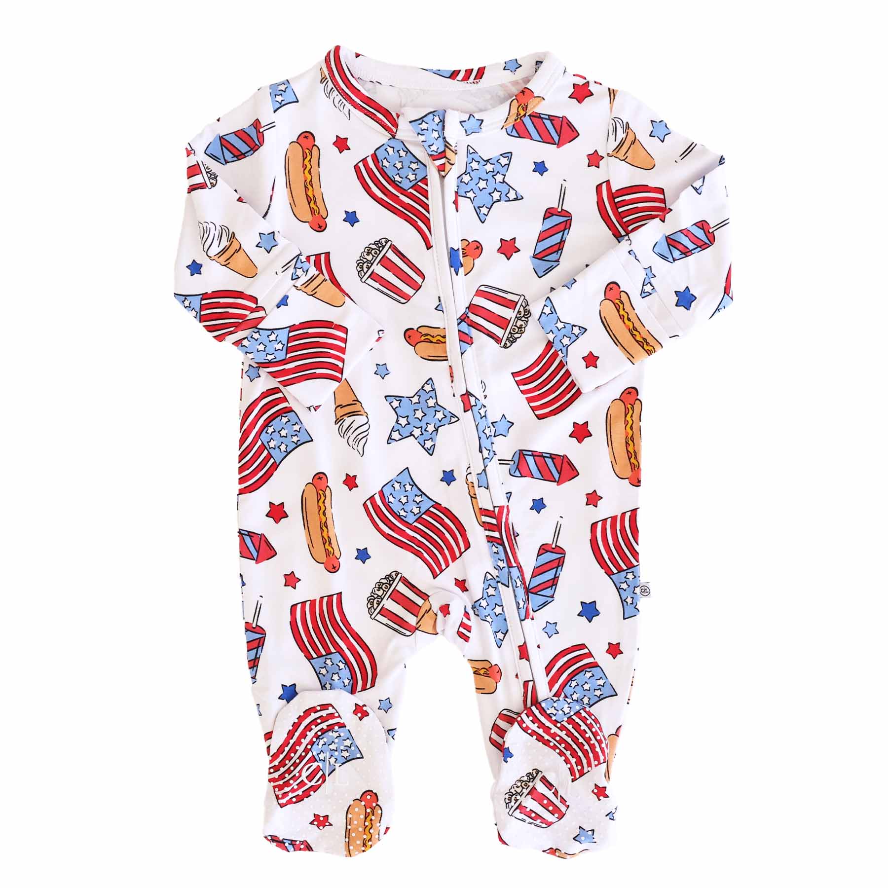  Party in the USA Zipper Footie | Fireworks、mySite、layawaytickets