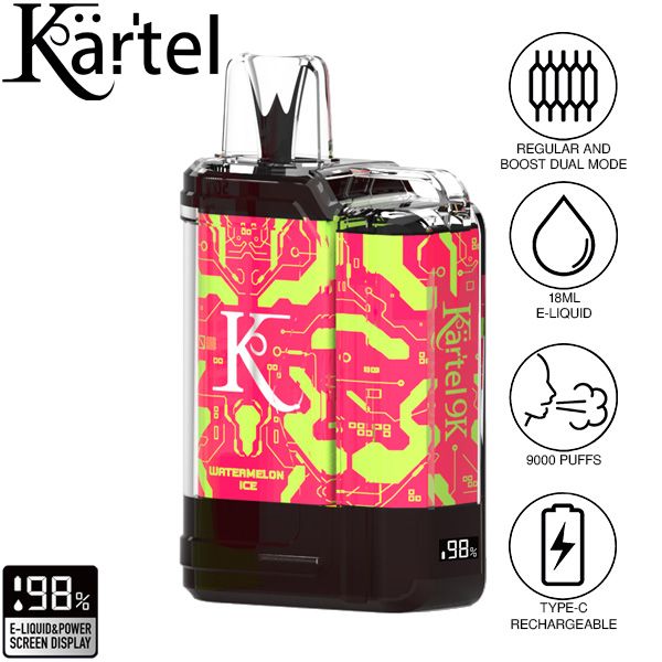 Kartel 9k by Vapmod 9000 Puffs 18mL Disposable Vape、mySite、zt4zffjzw