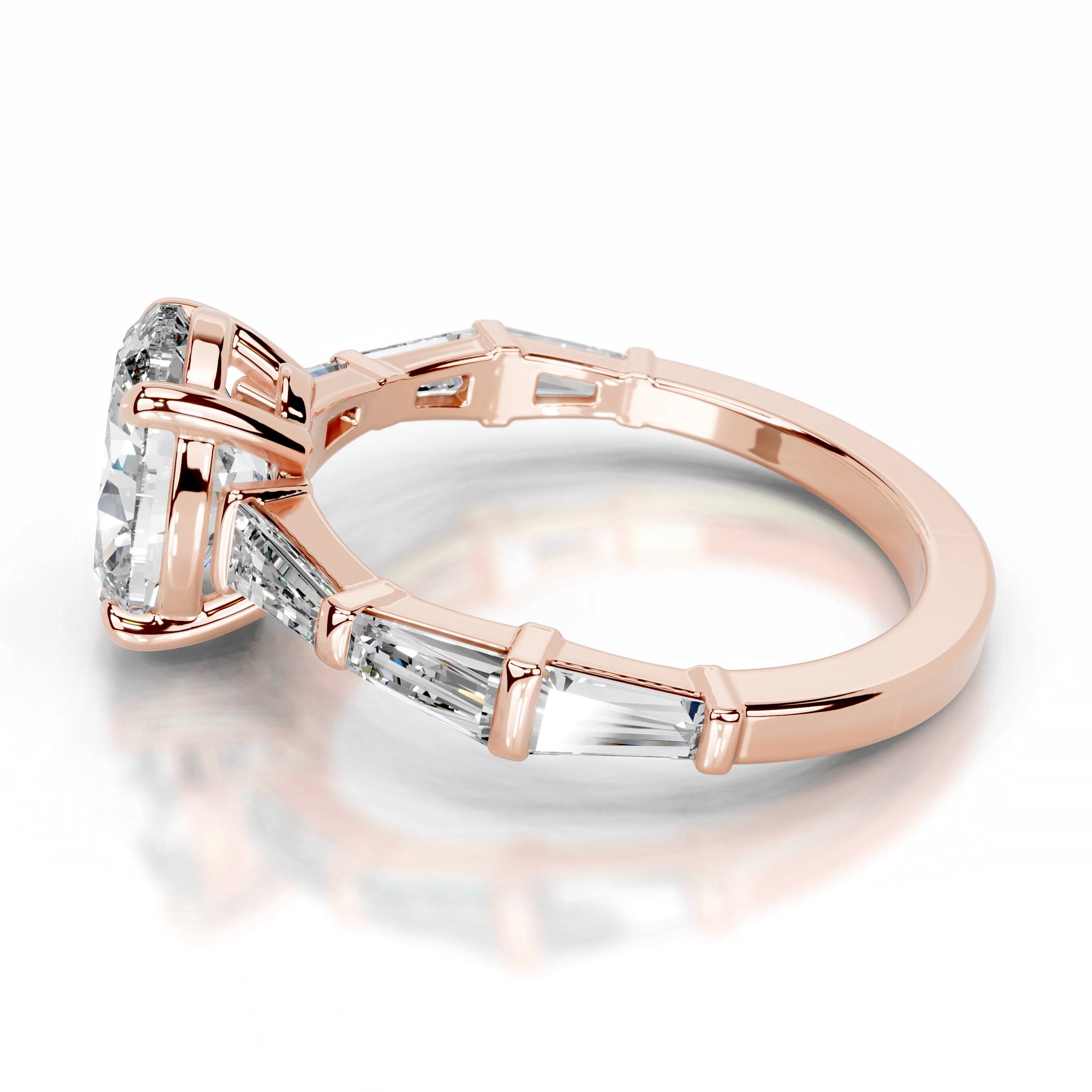 Calandra Lab Grown Diamond Ring - 14K Rose Gold、mySite、hinf8tx79