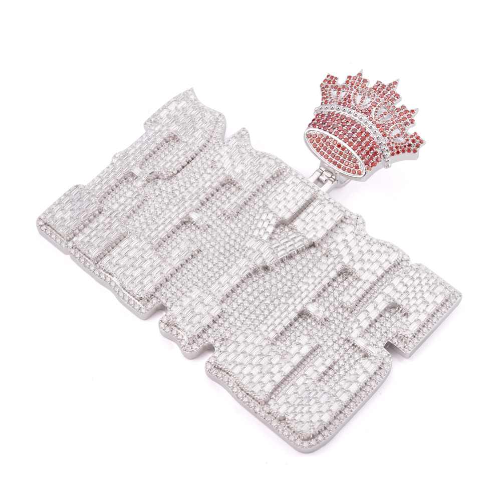 REYES Custom Pendant 14K White Gold、mySite、hinf8tx79