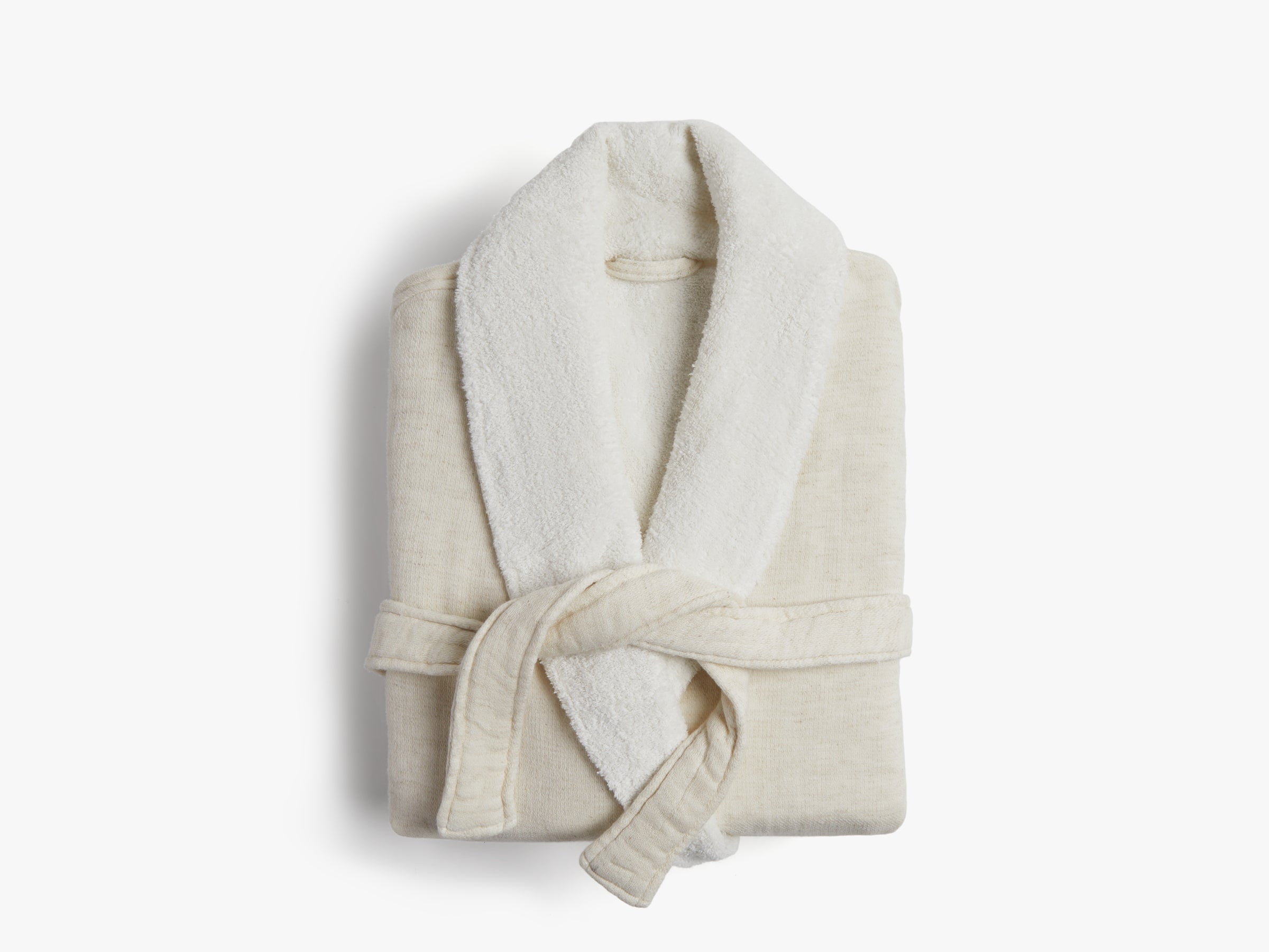  Organic Gauze Terry Robe (Natural with Cream)、mySite、sugarbowlscore
