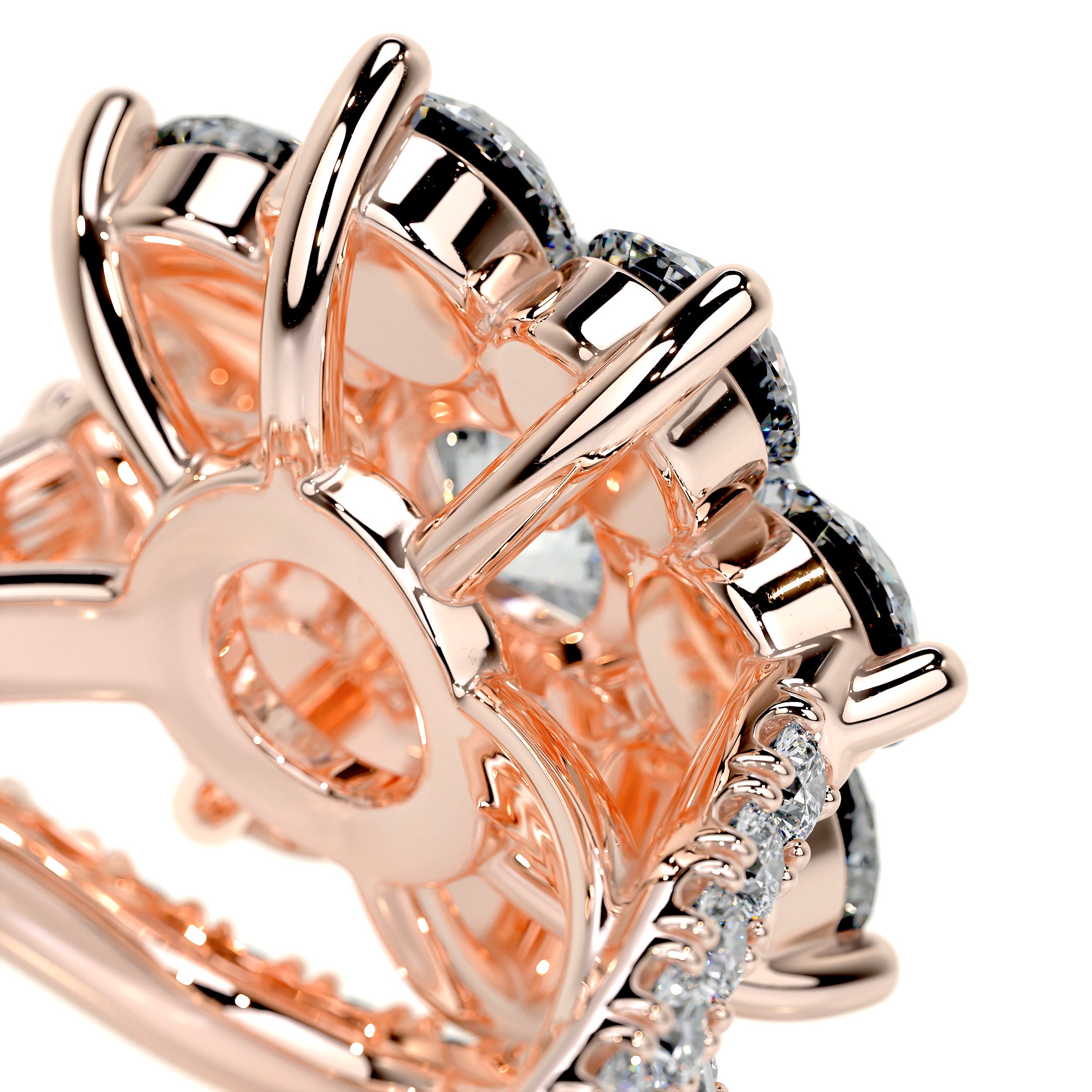 La Fleur Diamond Bridal Set -14K Rose Gold、mySite、hinf8tx79