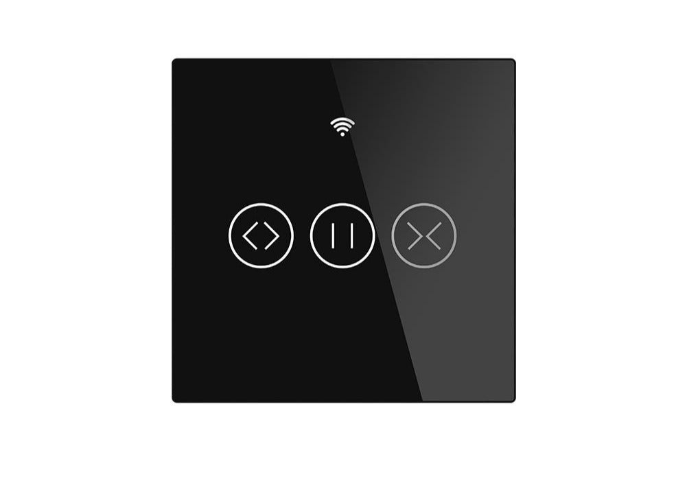 MOES ZigBee Curtain Switch Smart Touch RF Roller Blinds Shutter Switch EU、mySite、fannypackpong