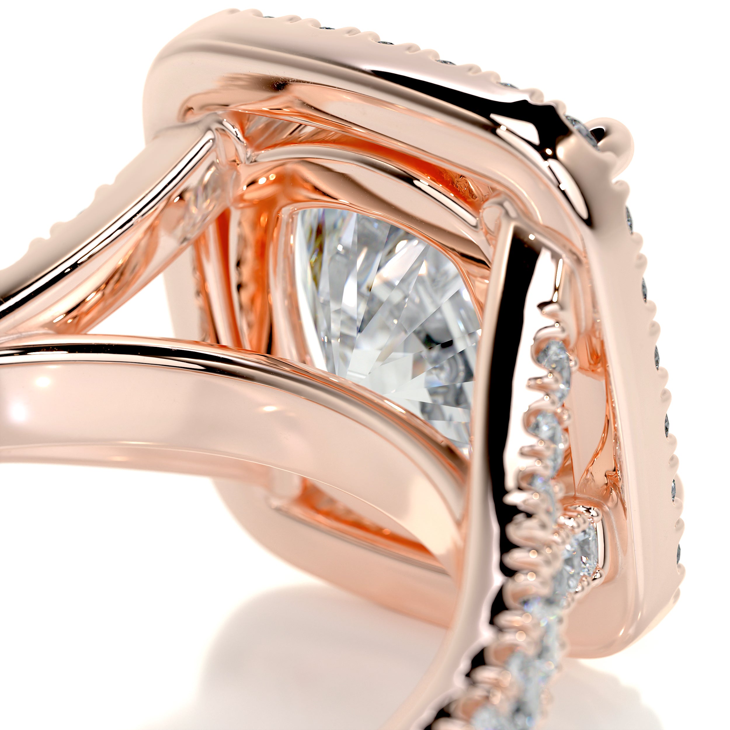 Luciana Diamond Engagement Ring -14K Rose Gold、mySite、hinf8tx79