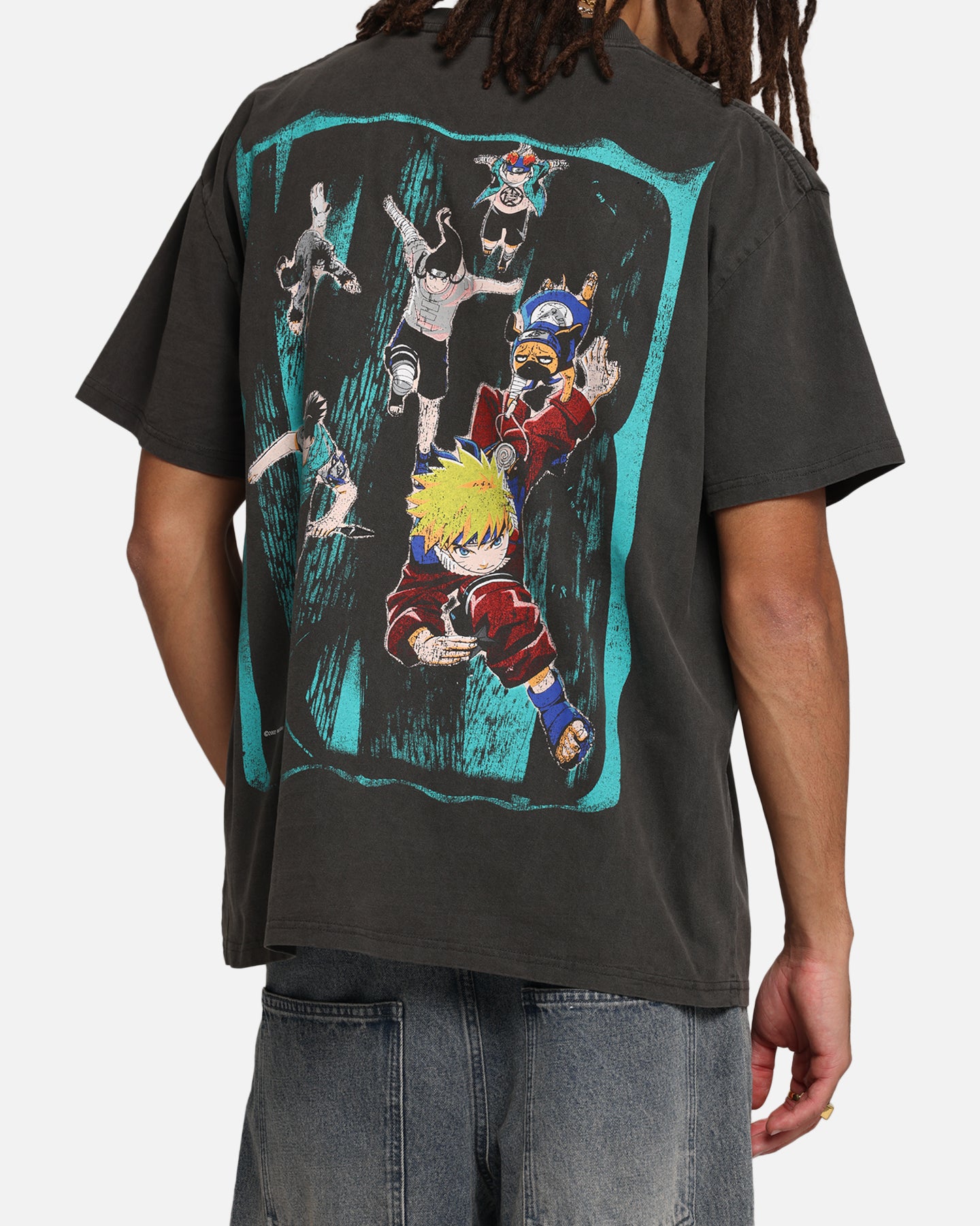 73 Studio X Naruto Sasuke Retrieval Heavy T-Shirt Black Wash、mySite、zt4zffjzw