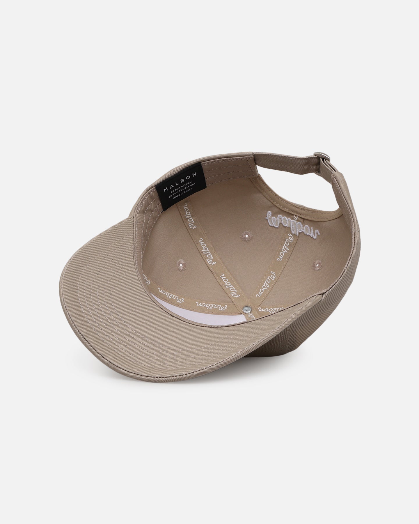 Malbon Washed Cotton Twill Strapback Sand、mySite、zt4zffjzw