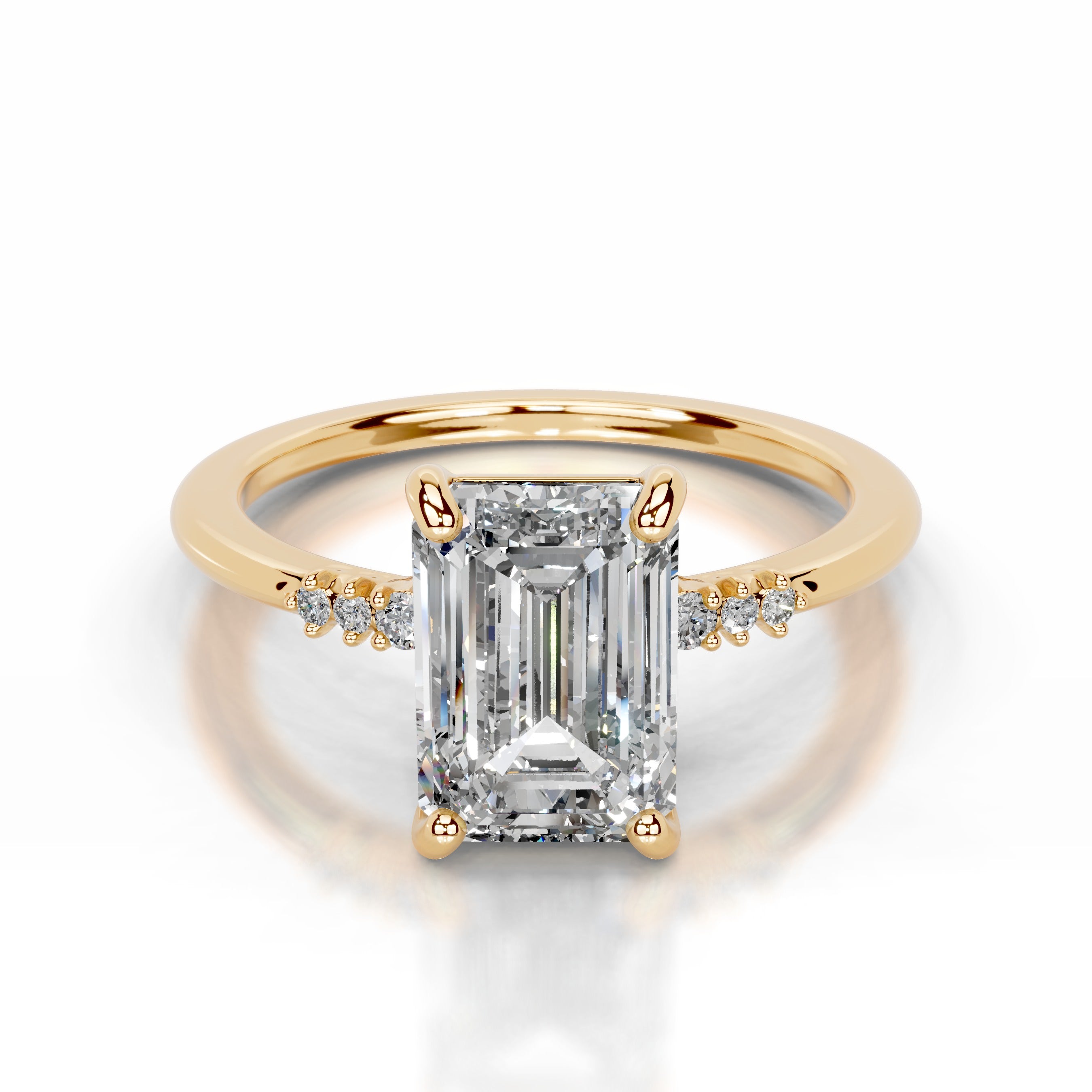 Hope Lab Grown Diamond Ring - 18K Yellow Gold、mySite、hinf8tx79