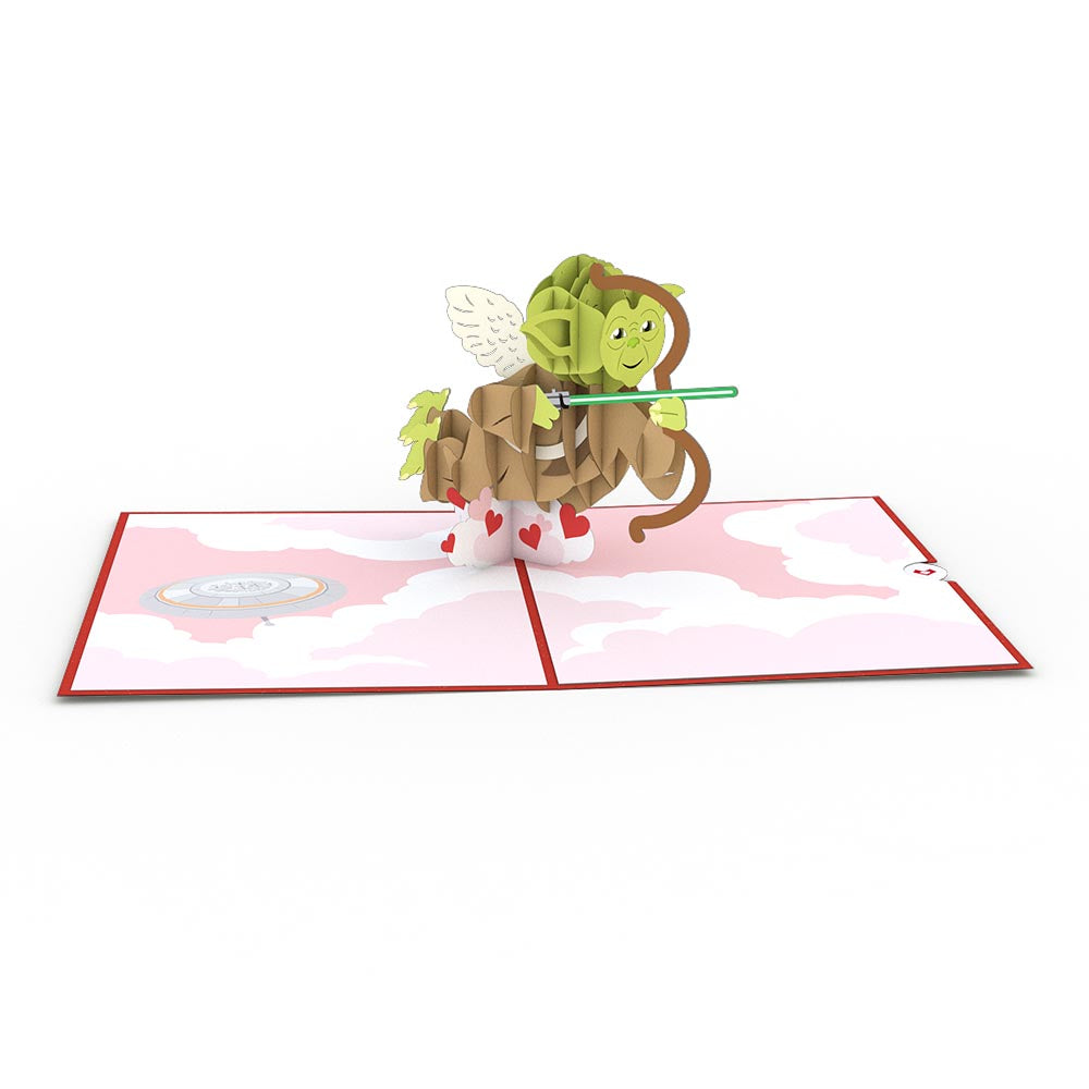 Star Wars™ Yoda™ Cupid Pop-Up Card、mySite、solidvoid