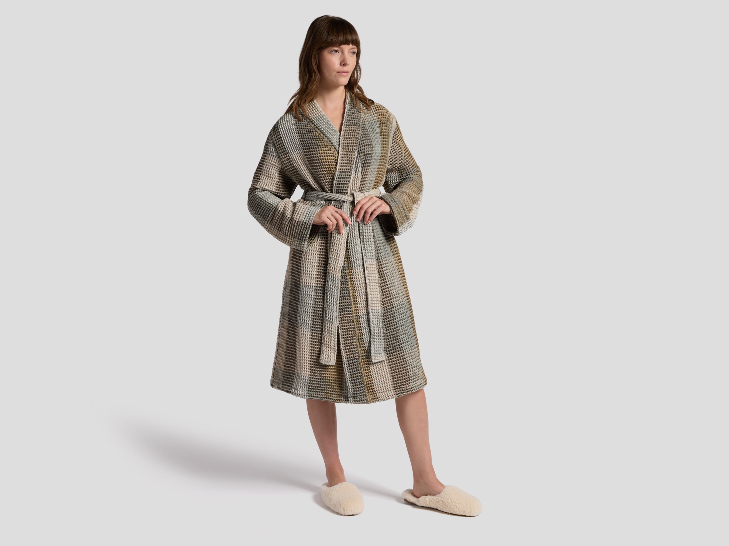  Organic Plaid Waffle Robe、mySite、sugarbowlscore