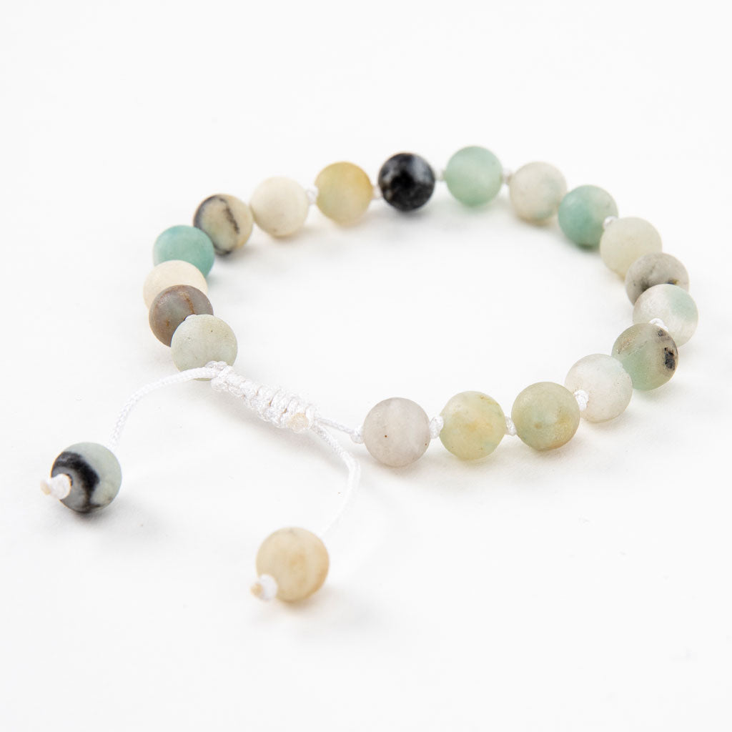 Adjustable Matte Amazonite Bracelet、mySite、topwebapps