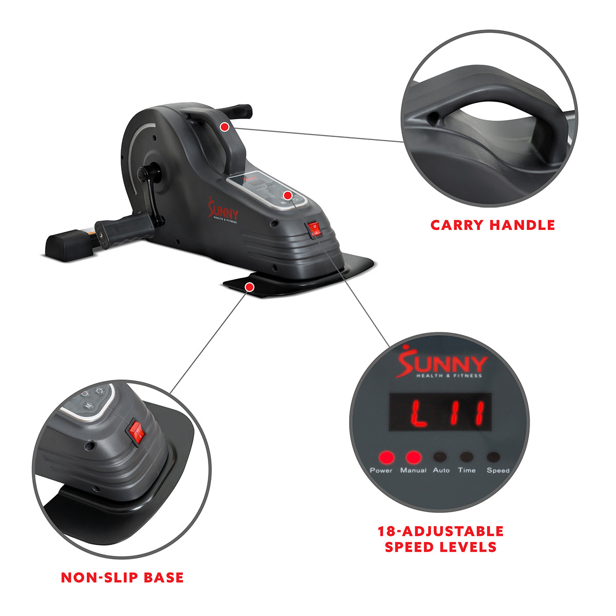  Motorized Electric Under Desk Bike for Legs and Arms、mySite、ghnorth