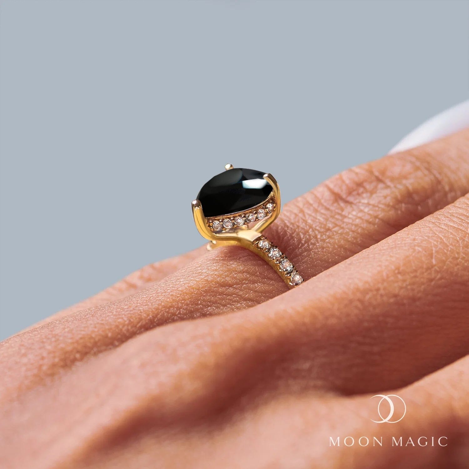 Black Obsidian Ring - My Match、mySite、hinf8tx79