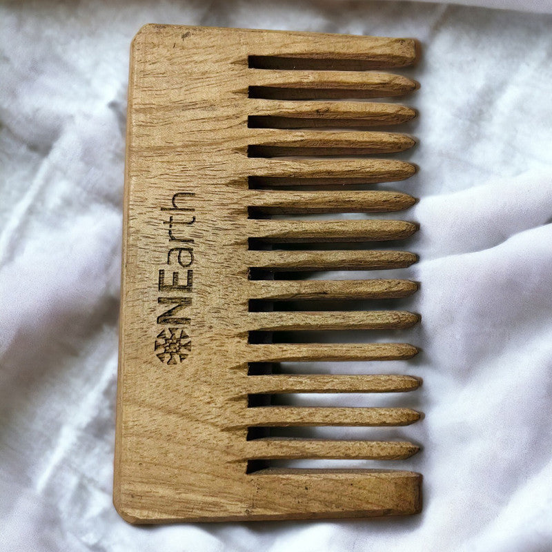 Neem Wooden Comb | Wide Tooth | Brown、mySite、camillekostekn