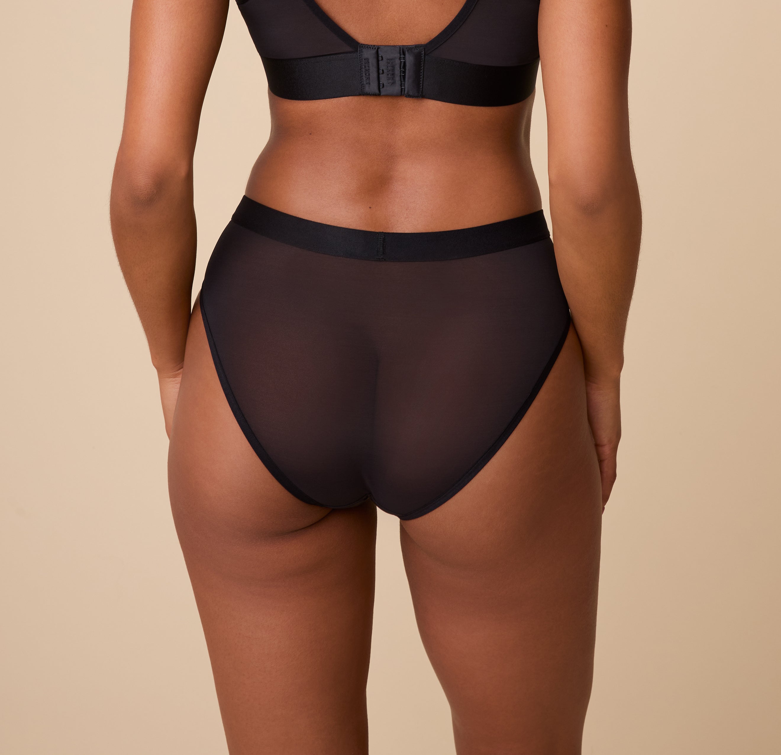 ComfortMesh™ Highwaist Brief - Black、mySite、bengalsvssteelers