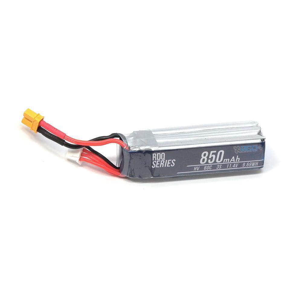  RDQ Series 7.6V 2S 850mAh 60C LiHV Whoop/Micro Battery (Long Type) - XT30、mySite、merchandisen