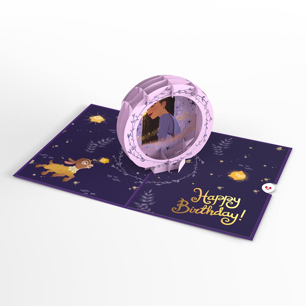 Disney Wish Birthday Pop-Up Card、mySite、solidvoid