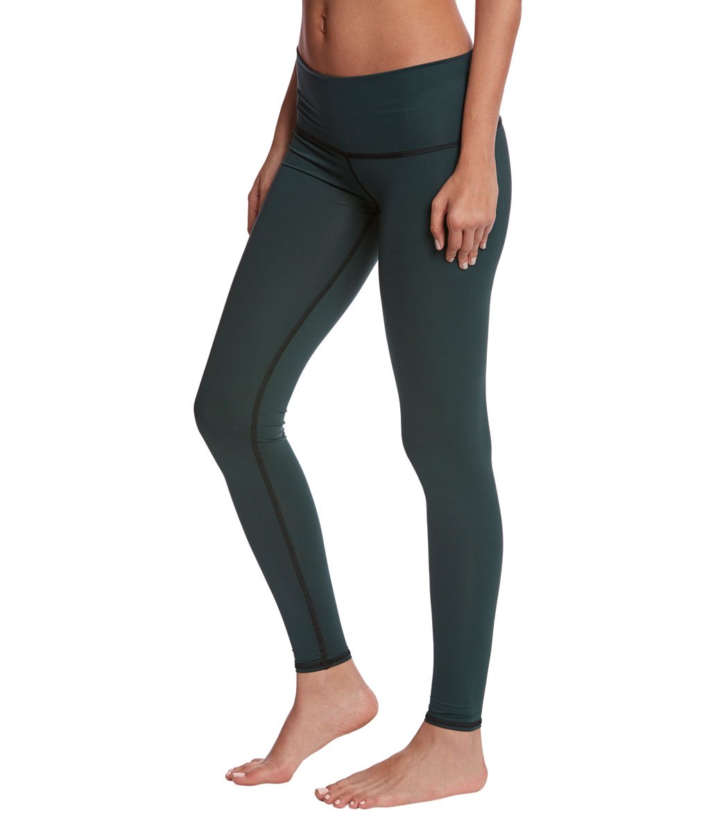 Teeki Hunter Green Hot Yoga Pants、mySite、noshort