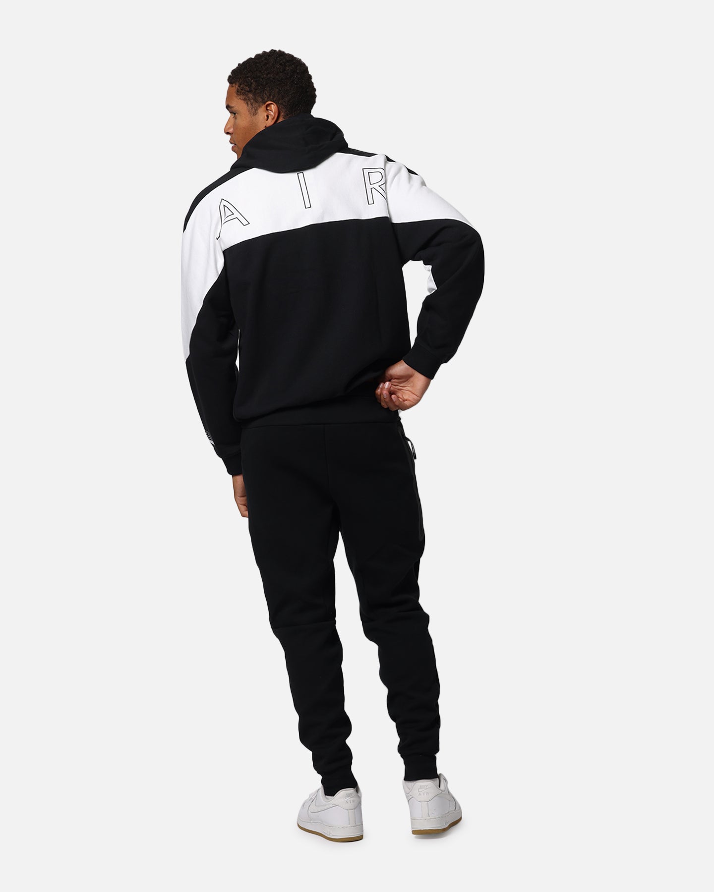 Nike Air Full-Zip Fleece Hoodie Black/White/White、mySite、zt4zffjzw
