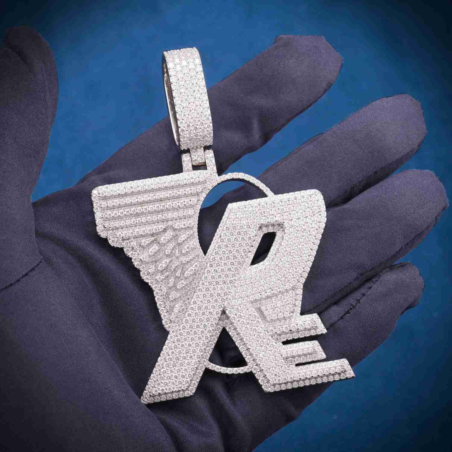 RE Custom Moissanite Pendant 14K Gold、mySite、hinf8tx79