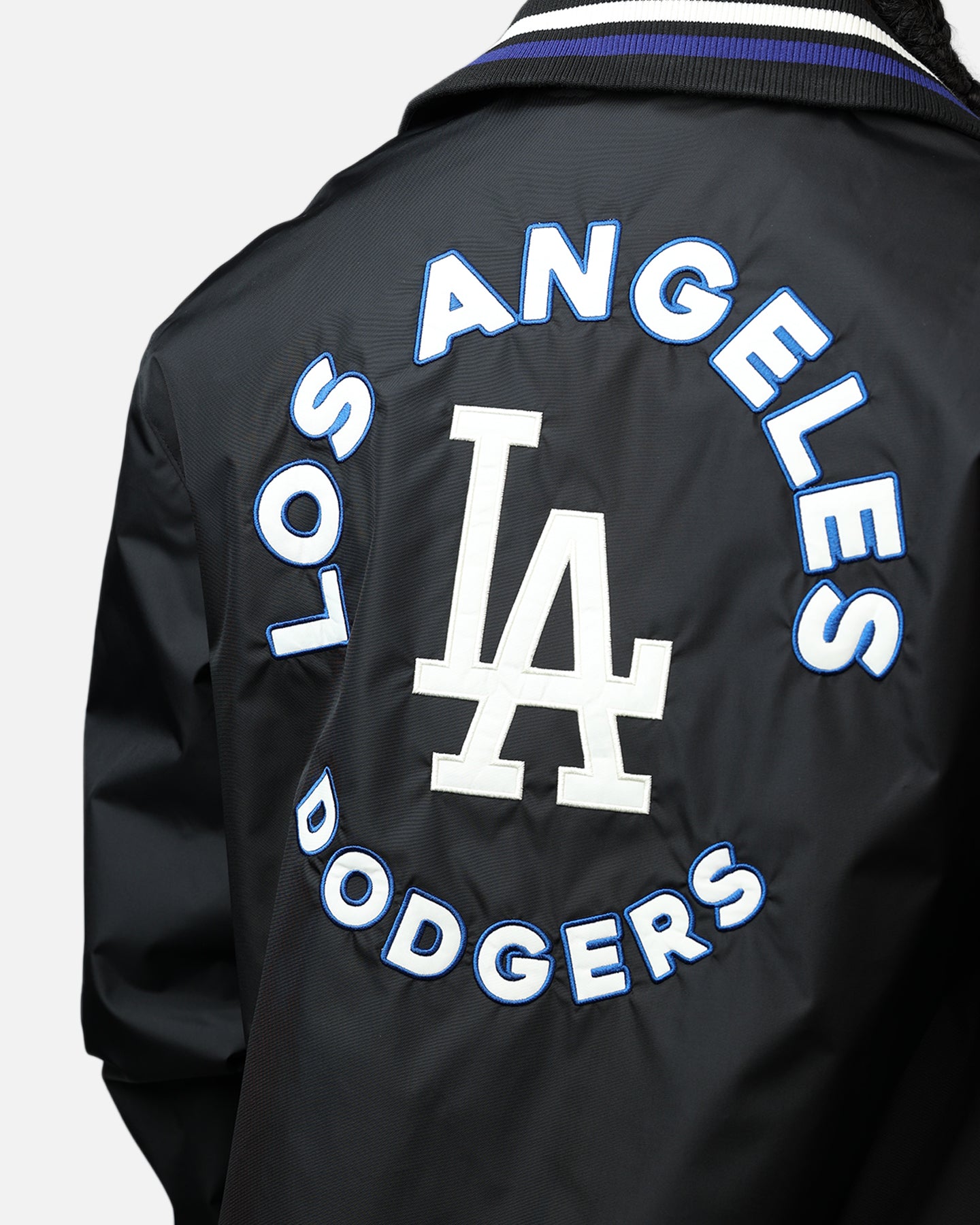 New Era Los Angeles Dodgers Throwback Jacket Black、mySite、zt4zffjzw